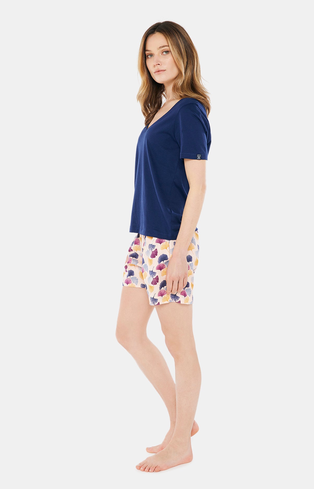 arthur-bob-tee-shirt-coton-pima-marine-classique image 5