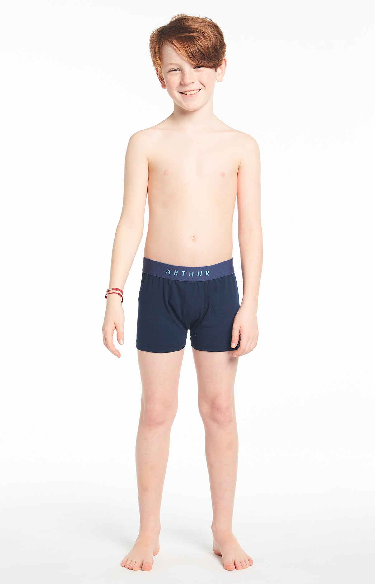arthur-bob-uni-boxer-gar-on-marine-10-12-coton-bio image 2