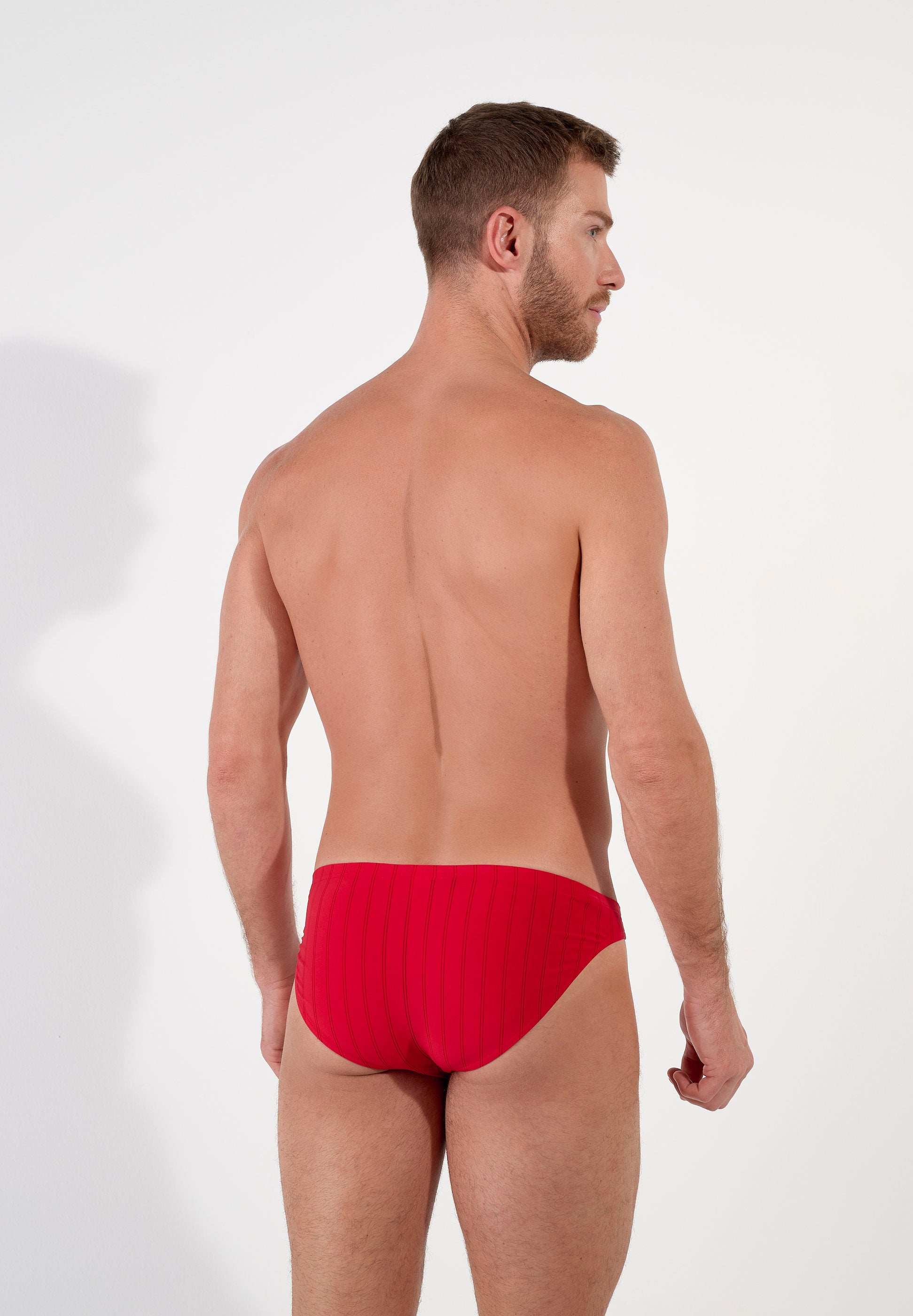 hom-chic-micro-slip-homme-rouge-rayures image 3