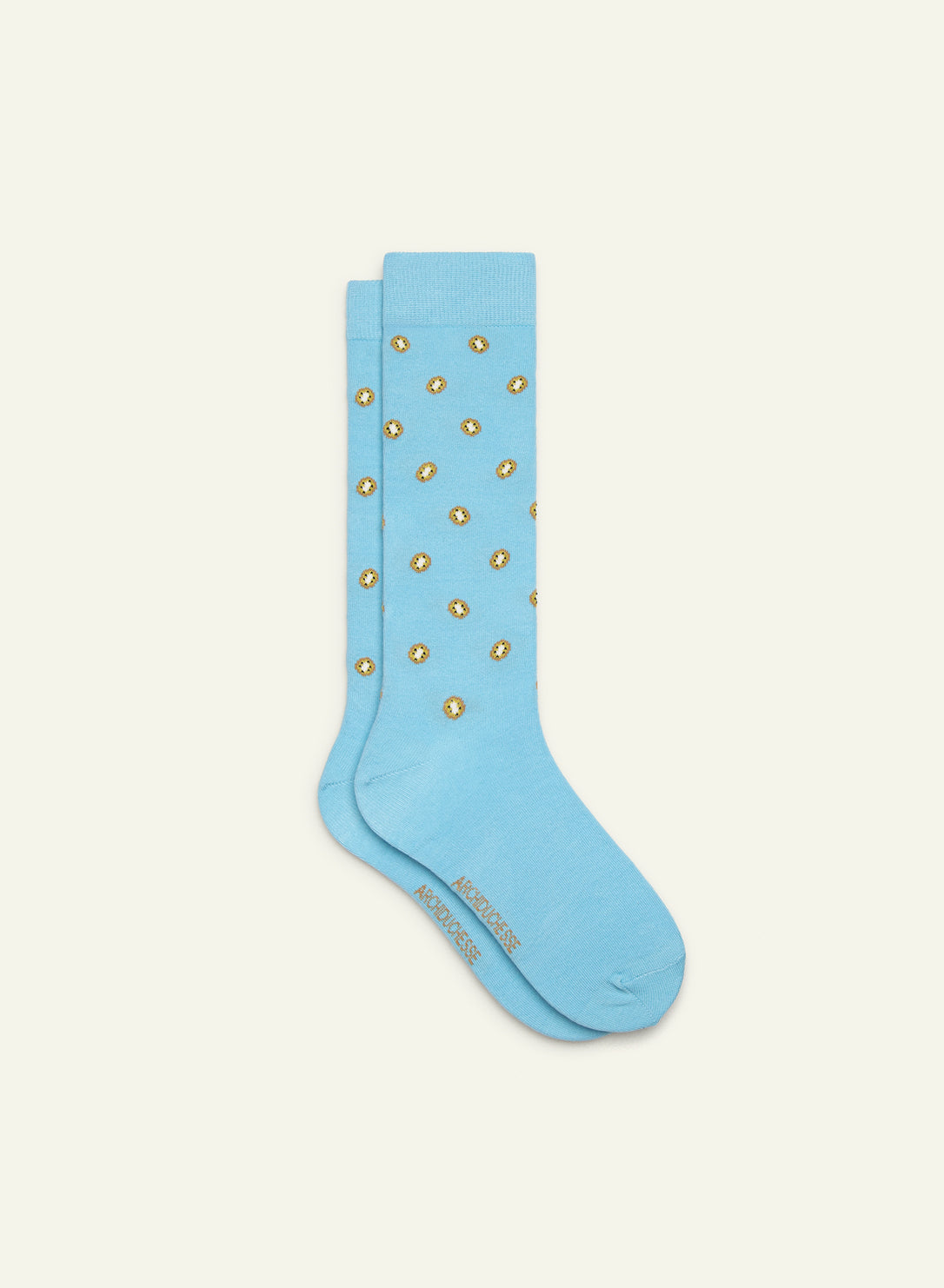 archiduchesse-fantaisie-kiwi-twist-ciel-chaussettes-bleu-ciel-36-41 image 2