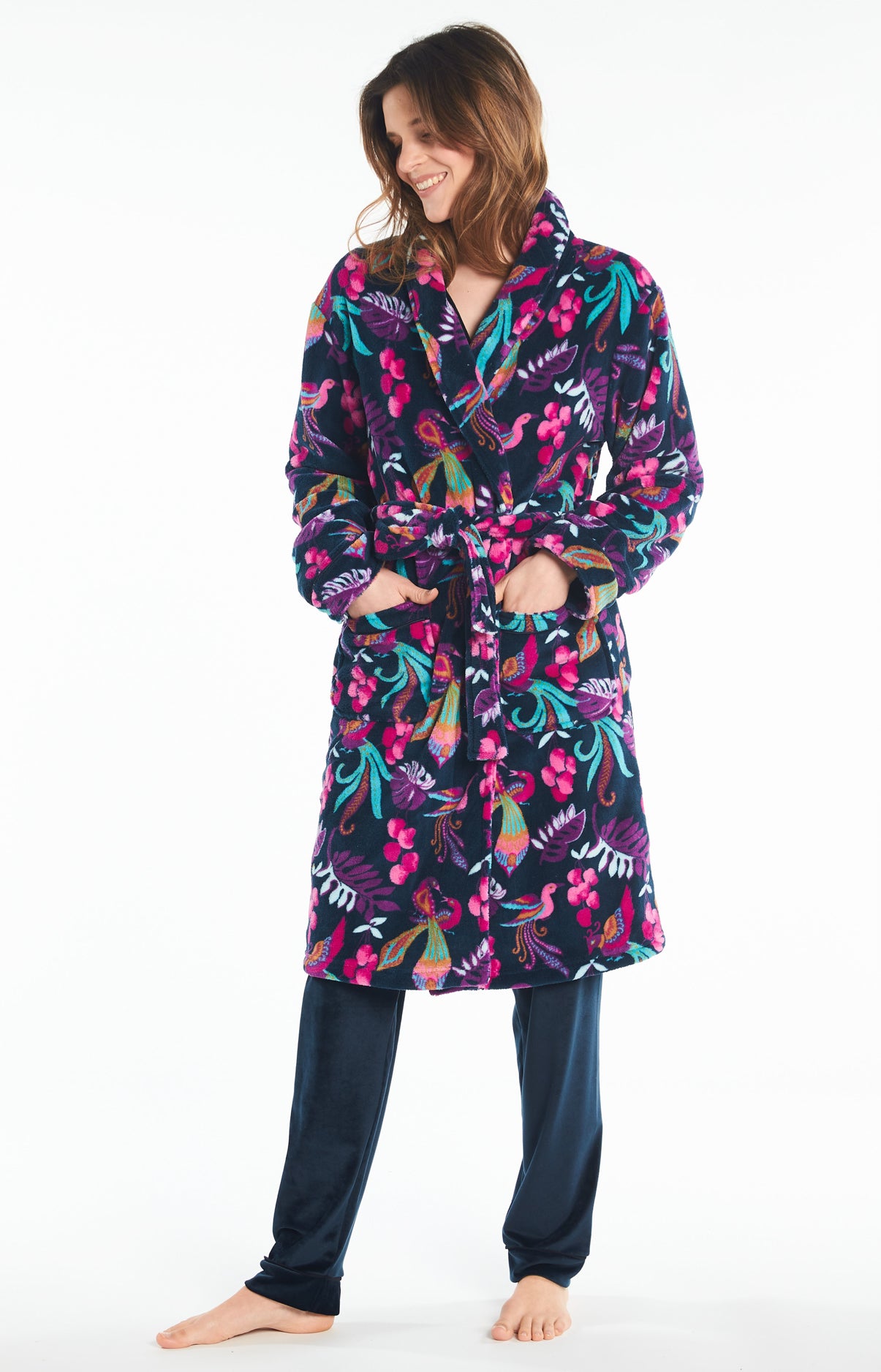 arthur-bob-robe-de-chambre-paradis-multicolore image 1