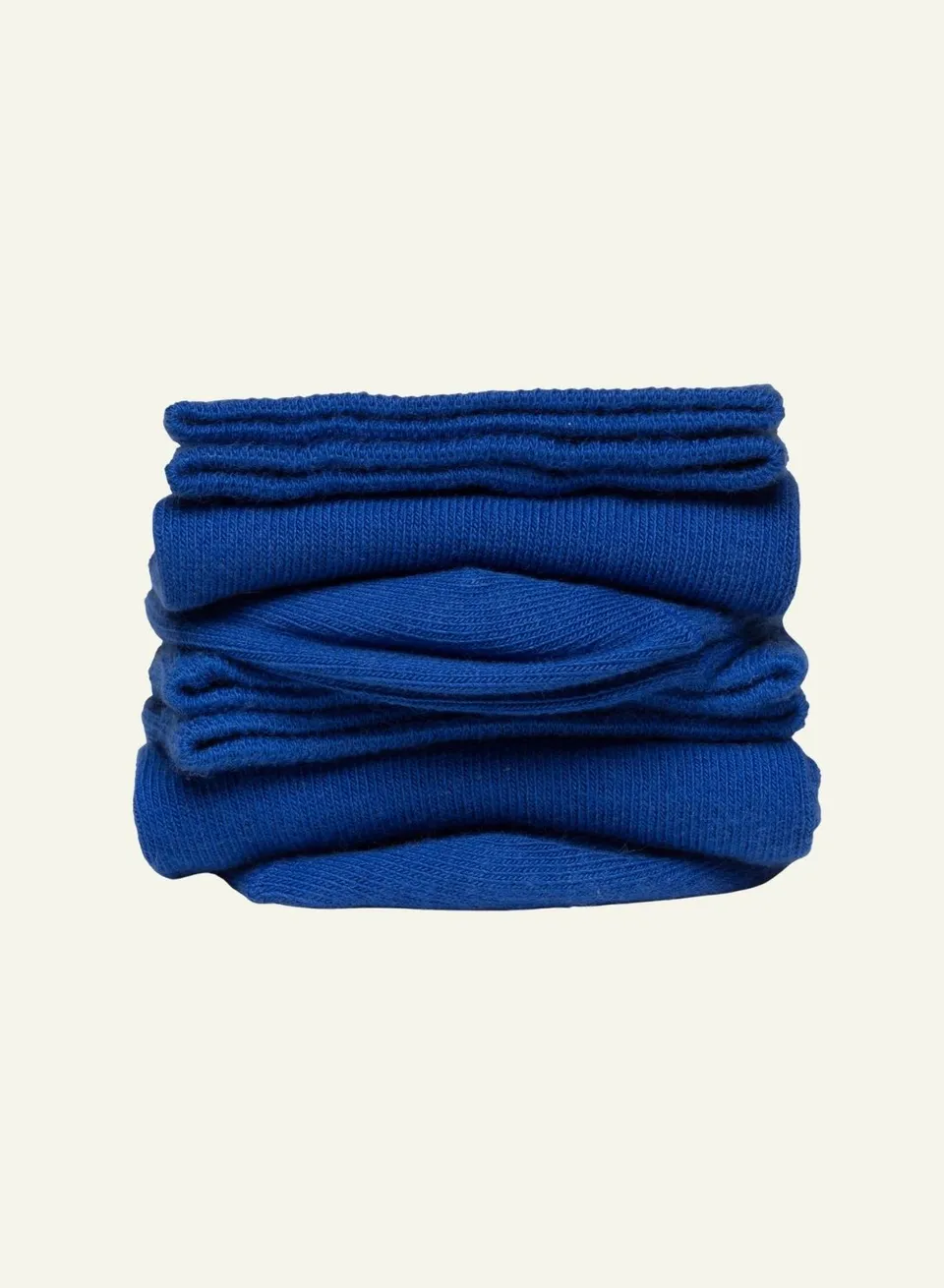 archiduchesse-courte-bleu-monochrome-chaussettes-coton-cheville image 1