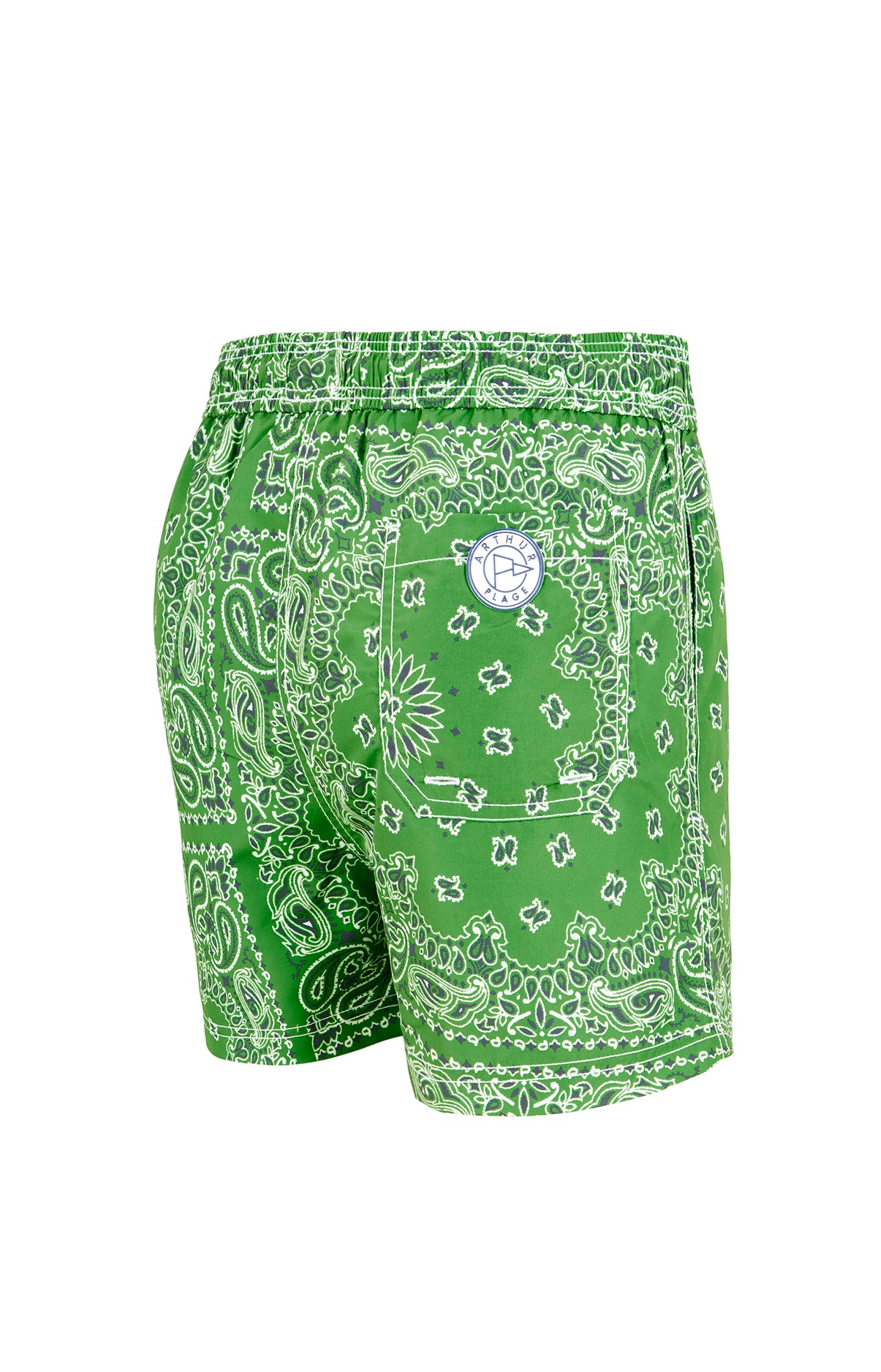 arthur-bandana-short-de-bain-vert-polyester-recycl image 5