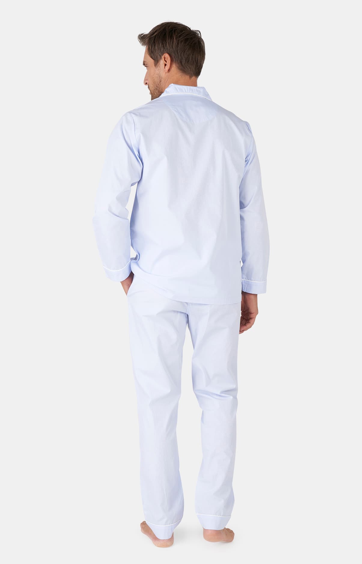 arthur-bob-tradi-pyjama-coton-ciel-boutonn-popeline image 6