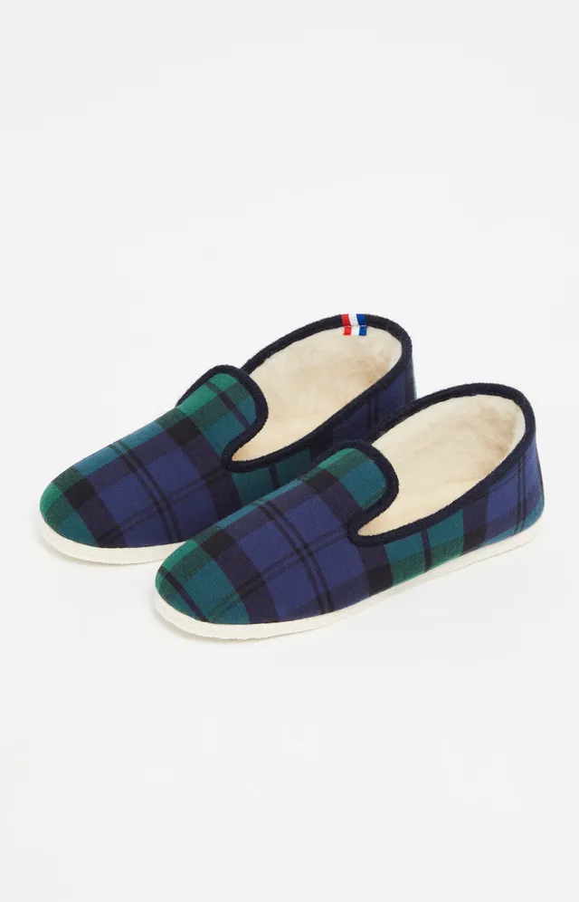 arthur-bob-bill-charentaises-homme-vert-laine-vierge image 1