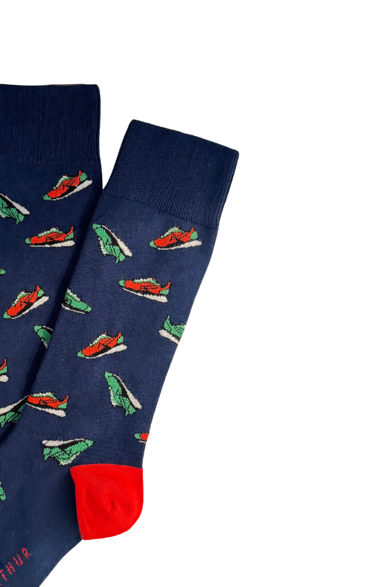 arthur-bob-sneakers-marine-chaussettes-homme-coton-marine-40-46 image 2