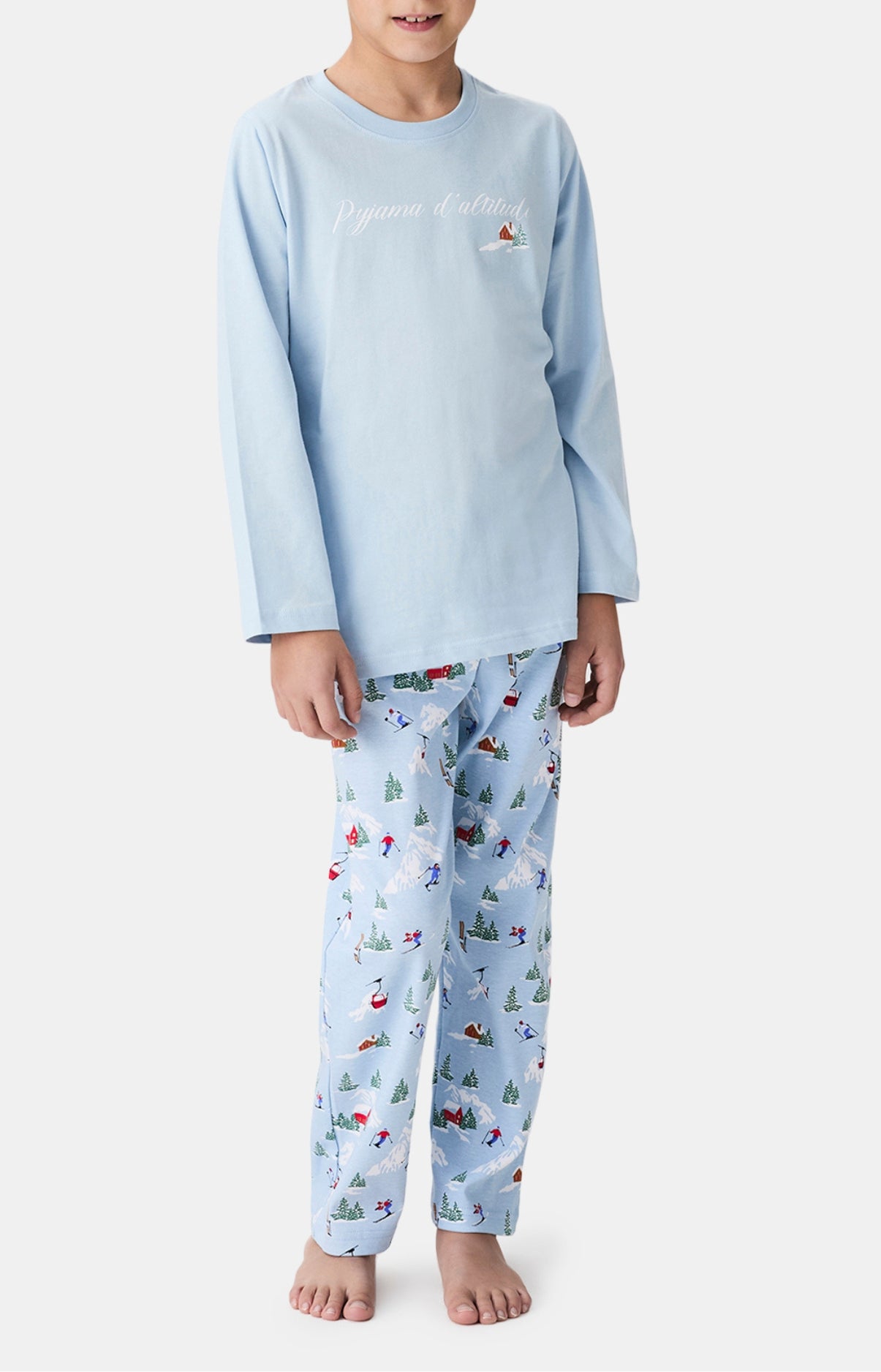 arthur-bob-no-l-en-altitude-pyjama-enfant-ciel-coton-pais image 4