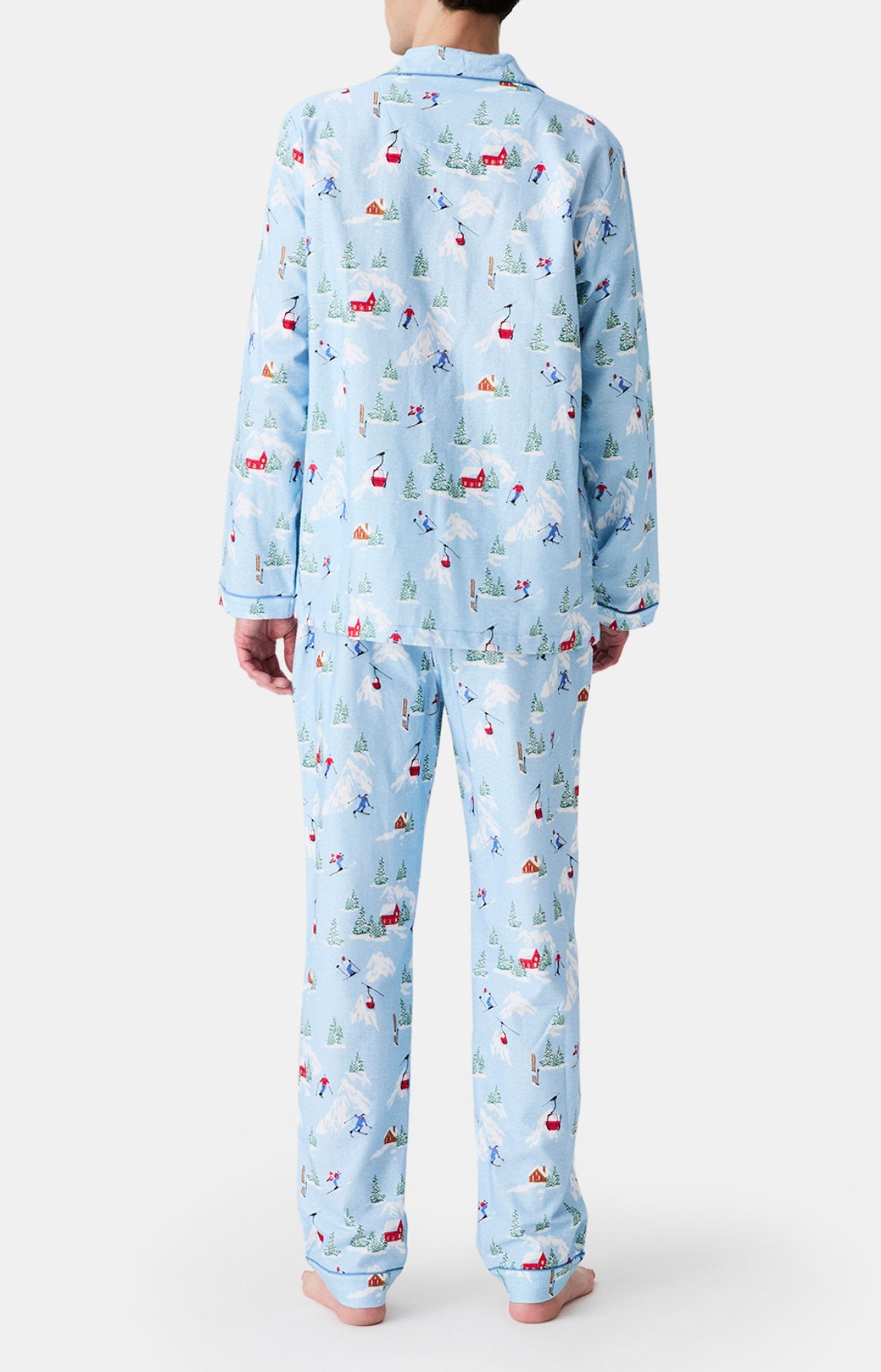 arthur-bob-no-l-en-altitude-pyjama-pilou-homme-ciel image 5