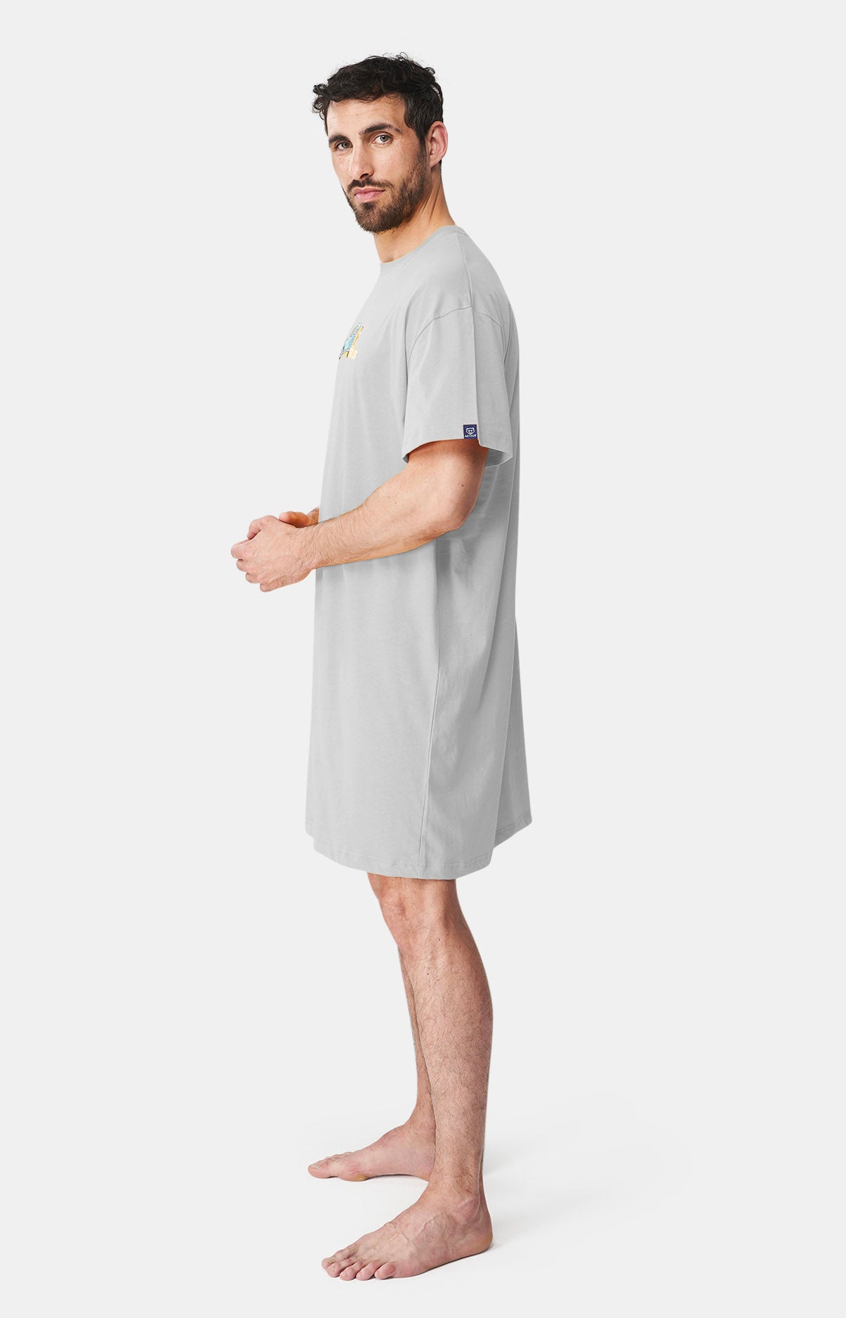 arthur-bob-maxi-tee-shirt-pain-au-lit-chemise-de-nuit-gris-tu image 4