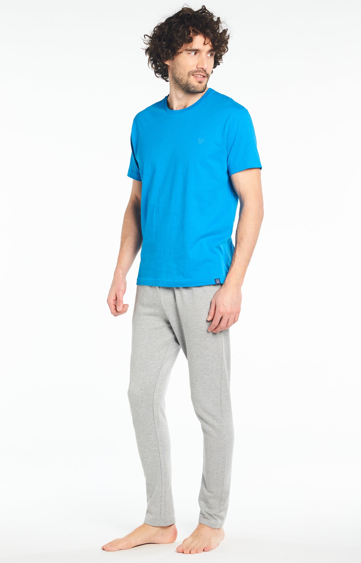 arthur-bob-tee-shirt-uni-roi-bleu-coton-bio-s image 4