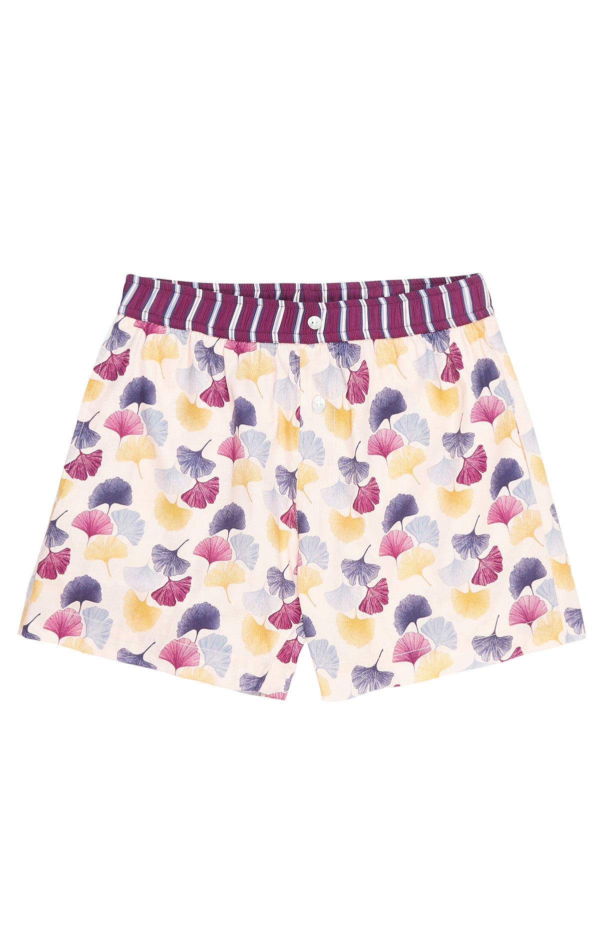 arthur-bob-short-ginko-multicolore-coton-bio-femme image 3