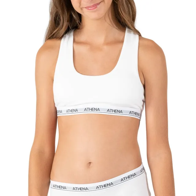 athena-douceur-coton-brassi-re-fille-blanc-10-ans image 1