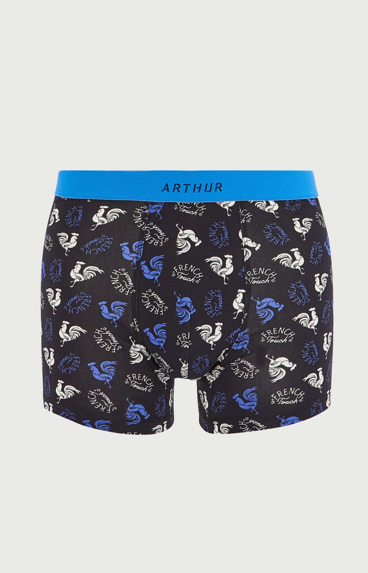 arthur-bob-boxer-jersey-coton-homme-noir-bio image 3
