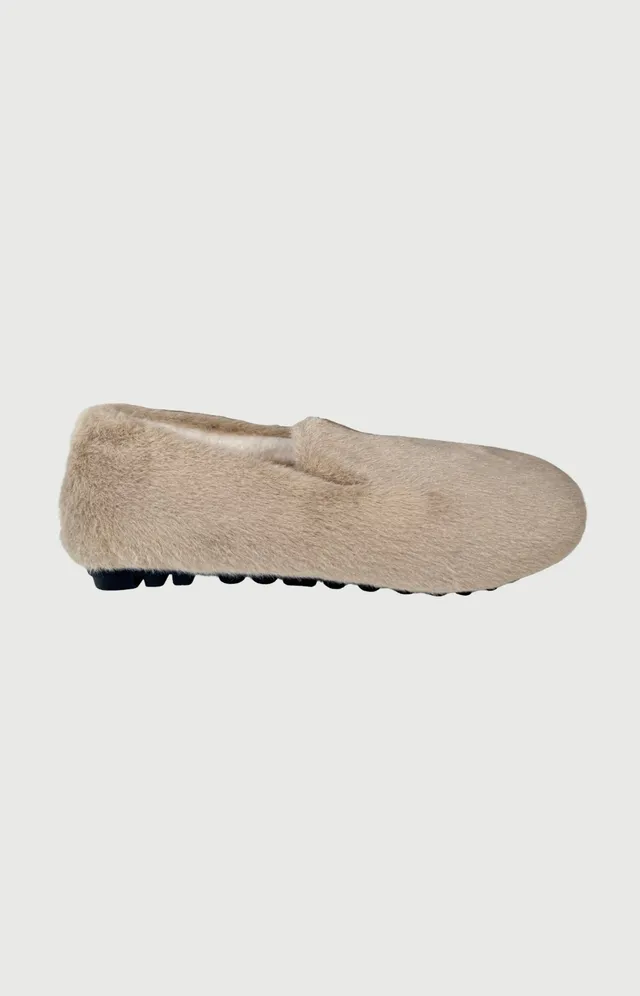 arthur-bob-curlie-chaussons-femme-taupe-38 image 1