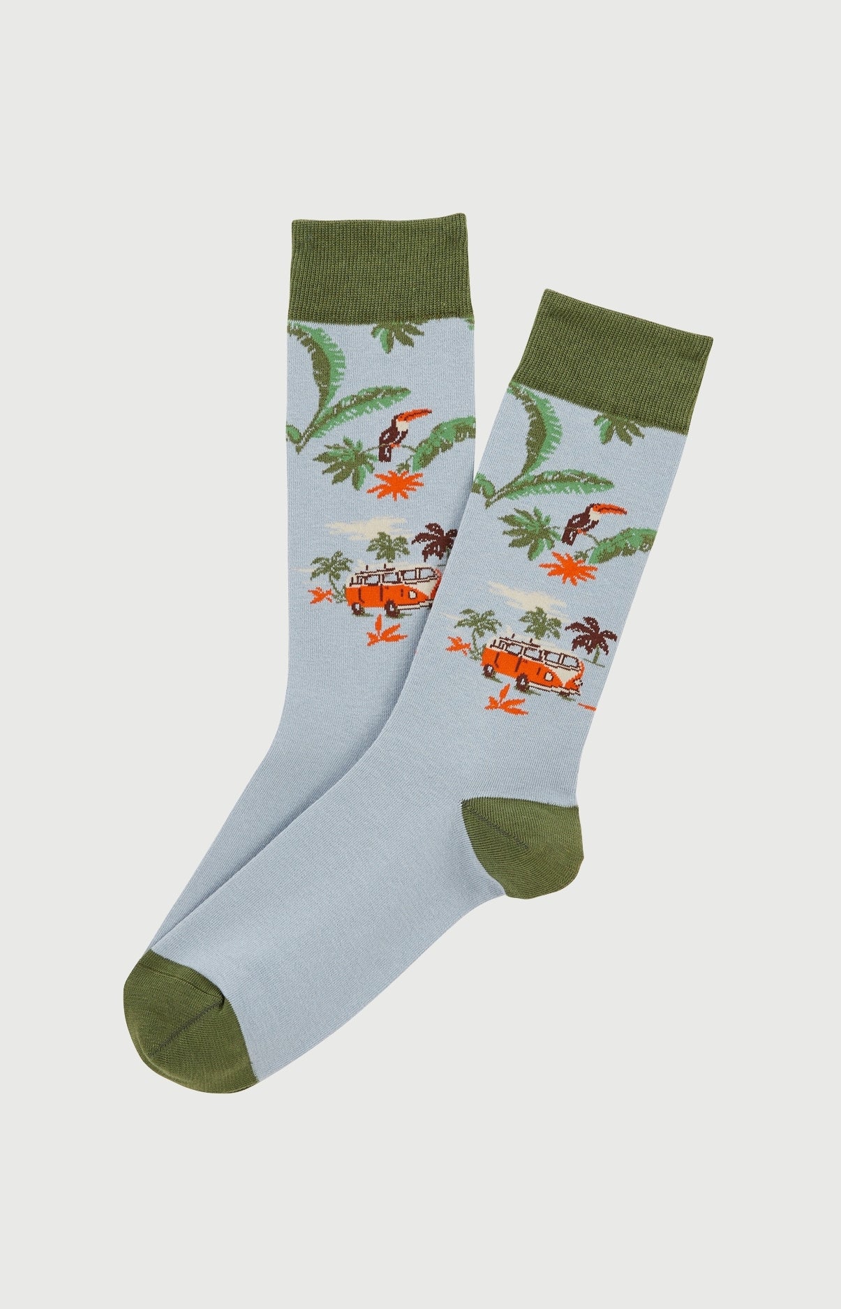 arthur-bob-chaussettes-homme-ciel-van-life-coton-france image 1