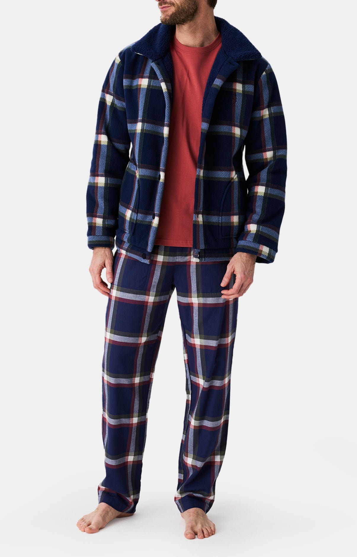 arthur-bob-luka-veste-polaire-homme-marine image 4