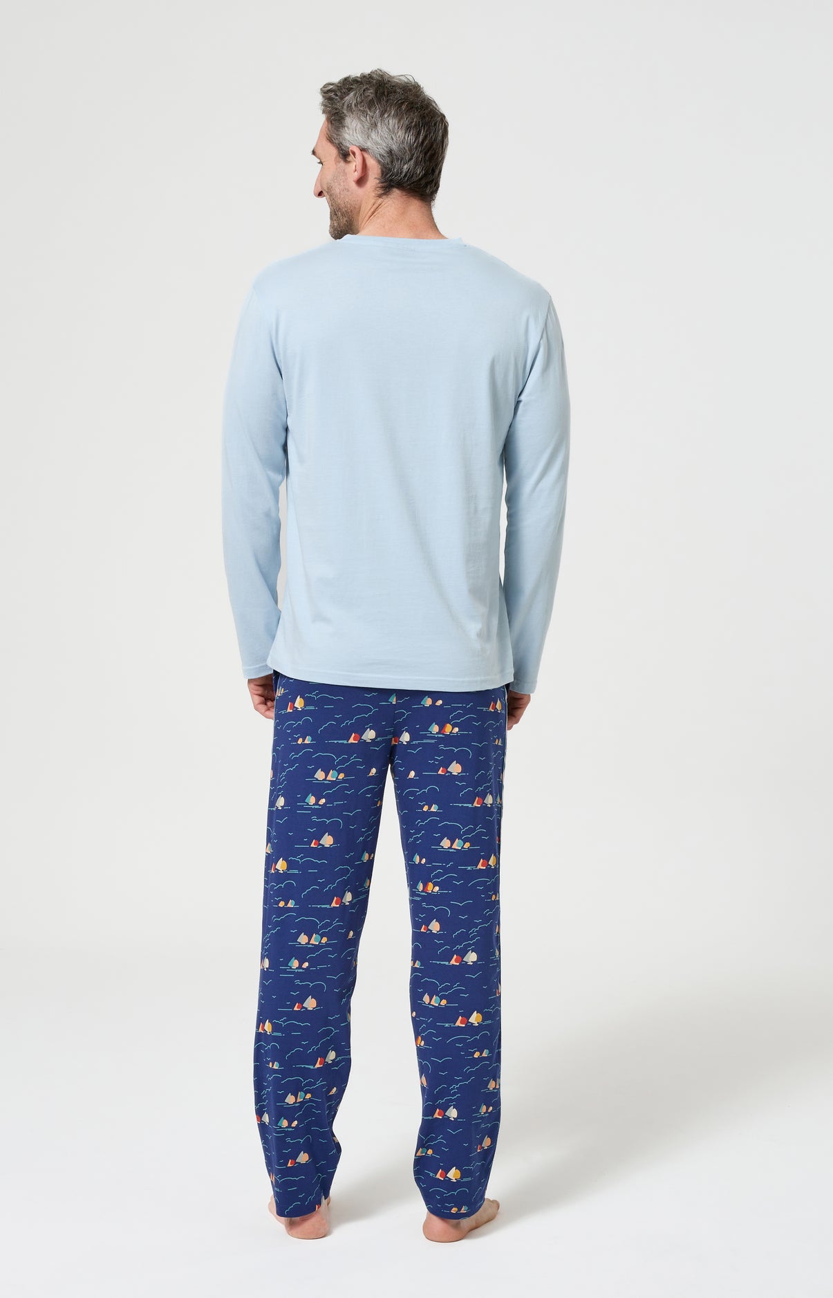 arthur-bob-tranquill-t-pyjama-marine-coton-bio-l-ger image 6