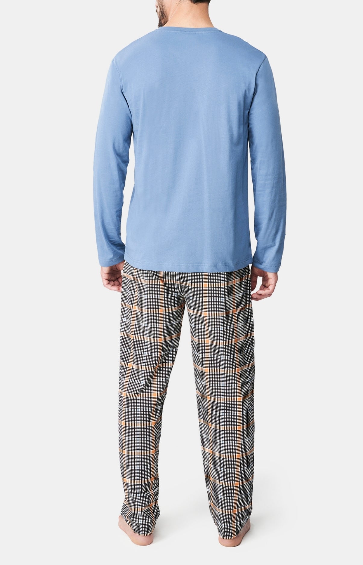 arthur-bob-dans-de-beaux-draps-pyjama-homme-noir-coton-bio image 5