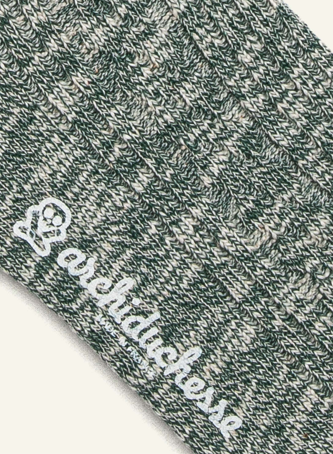 archiduchesse-cocooning-d-hiver-chaussettes-vert-sapin-chaud image 5