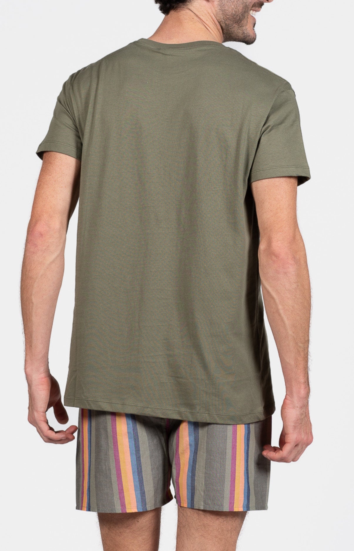 arthur-bob-pyjam-ricain-corlys-kaki-coton-t image 5