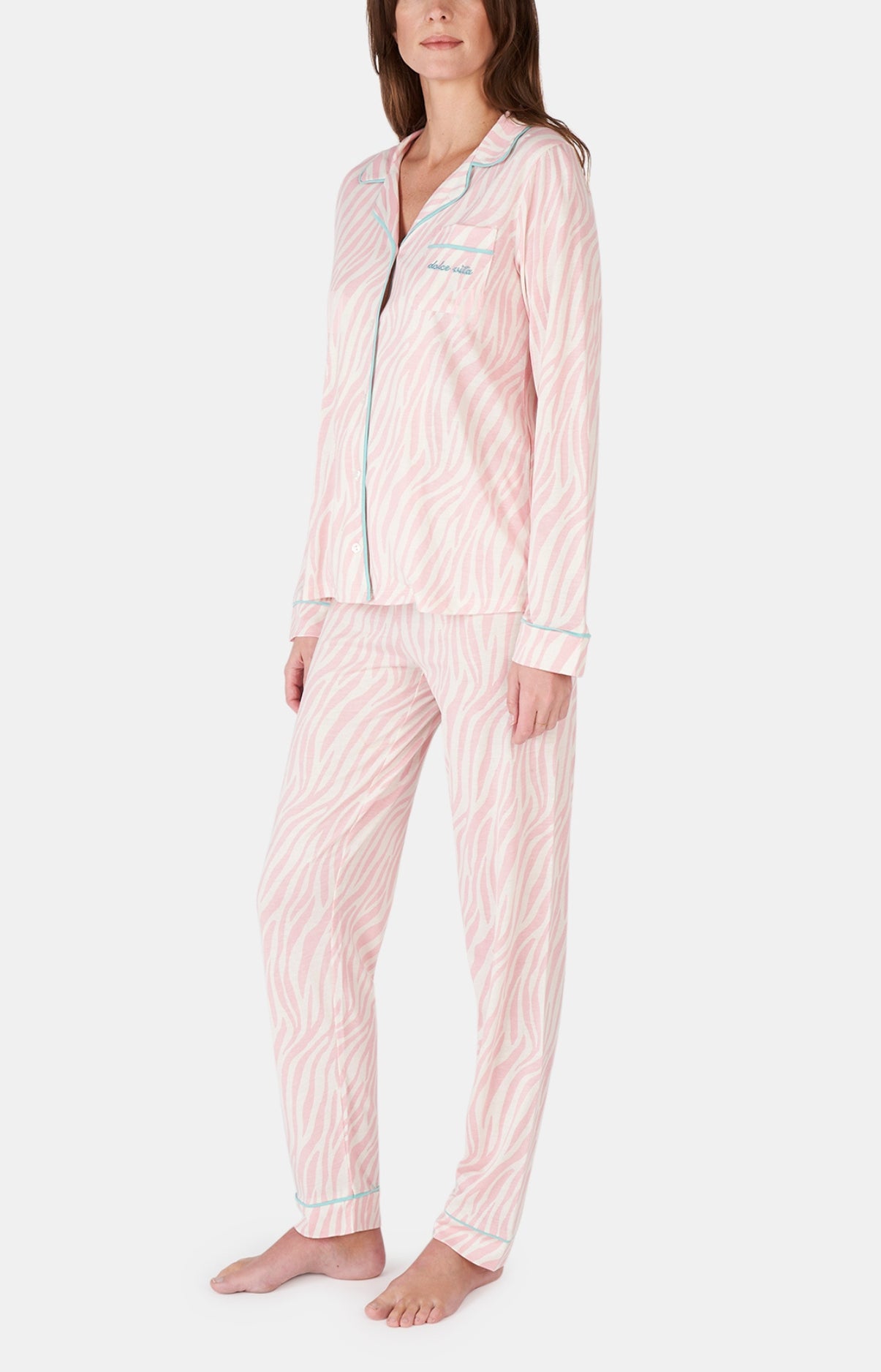 arthur-bob-pyjama-fauve-boutonn-rose-femme image 4