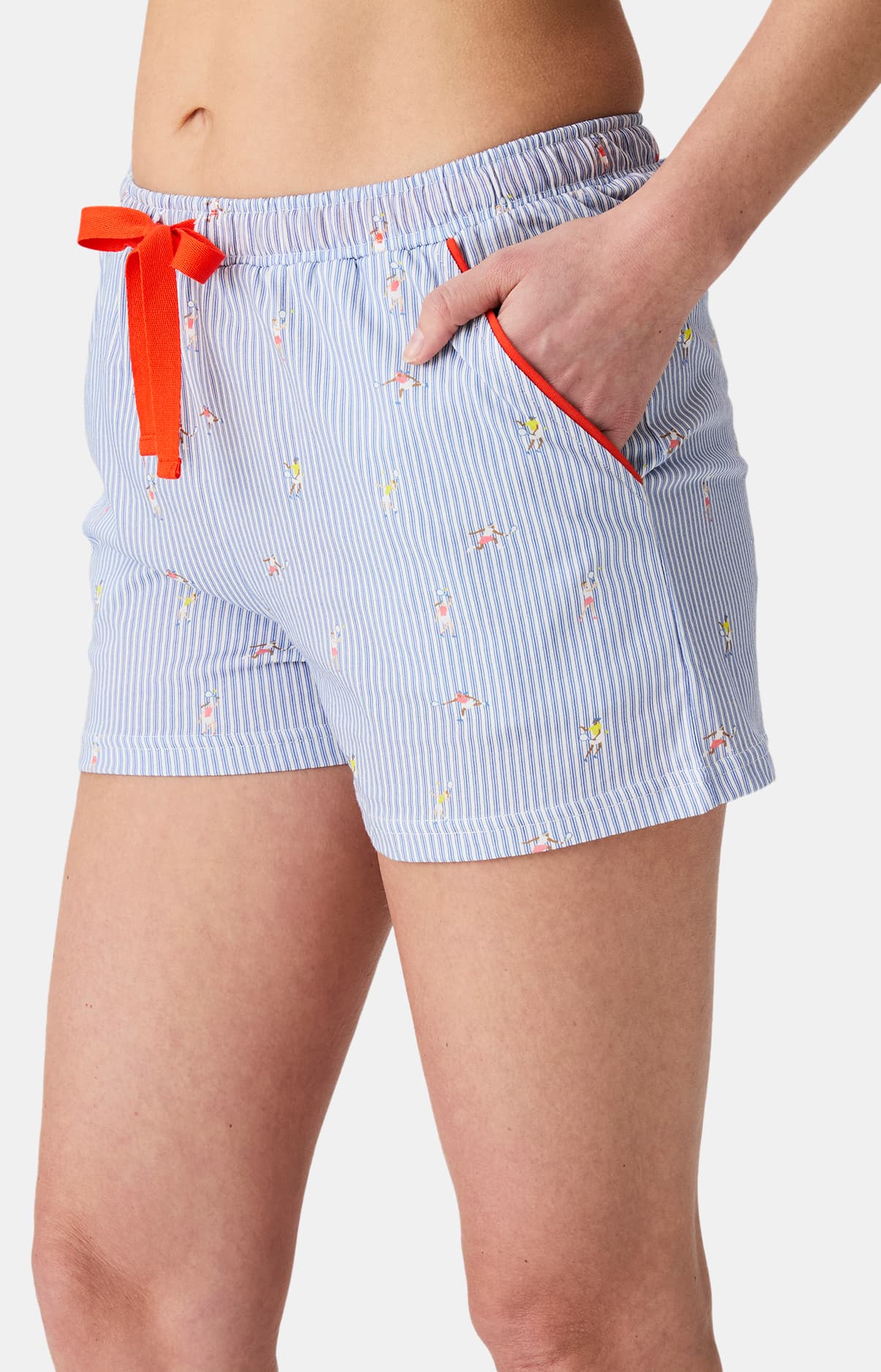 arthur-bob-good-night-session-pyjashort-coton-bio-orange image 4