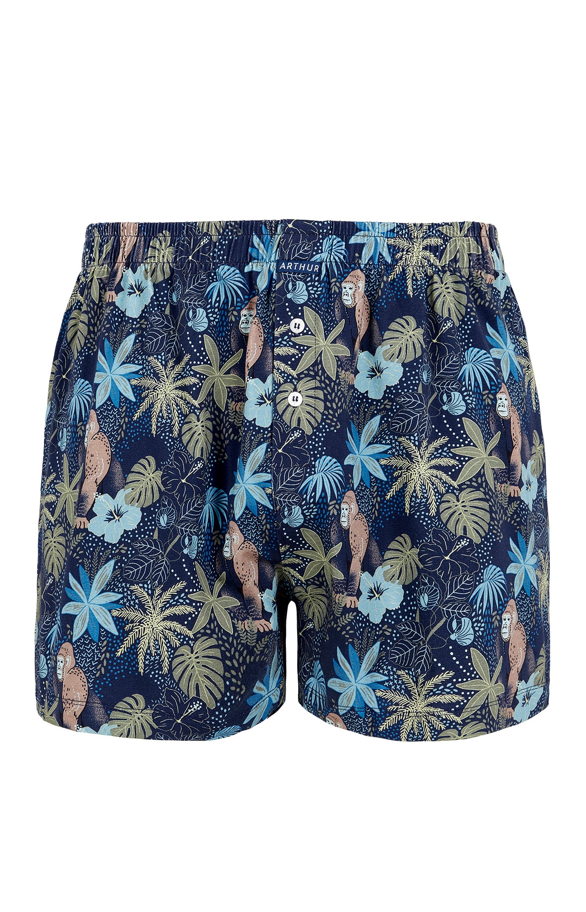 arthur-le-club-jungle-cale-on-homme-marine-l-coton-bio image 3
