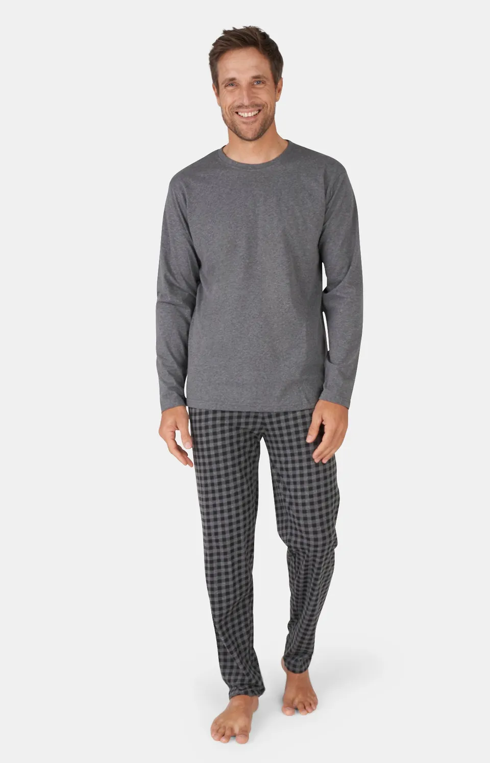 arthur-bob-karl-tradi-pyjama-coton-gris-l image 1