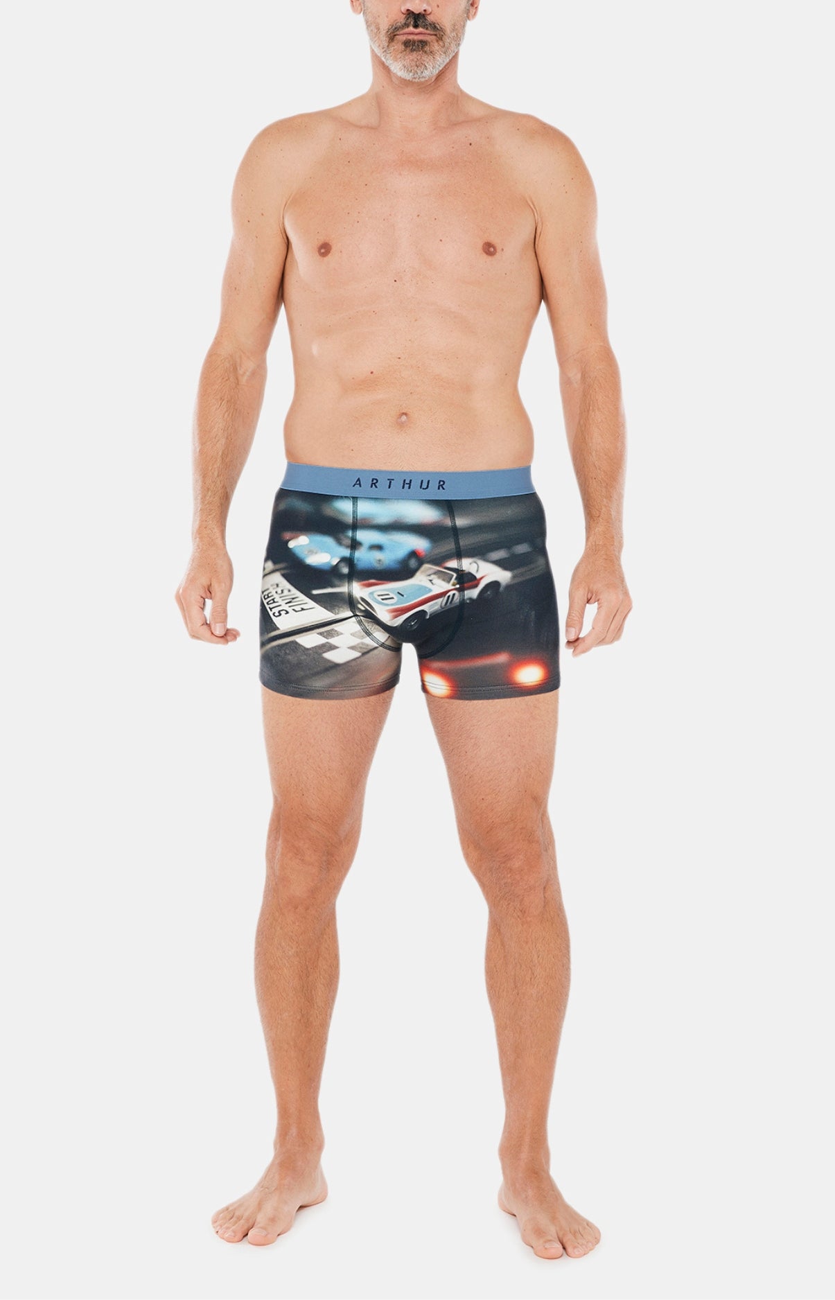 arthur-bob-formule-1-boxer-coton-bio-noir-s-xxl image 1