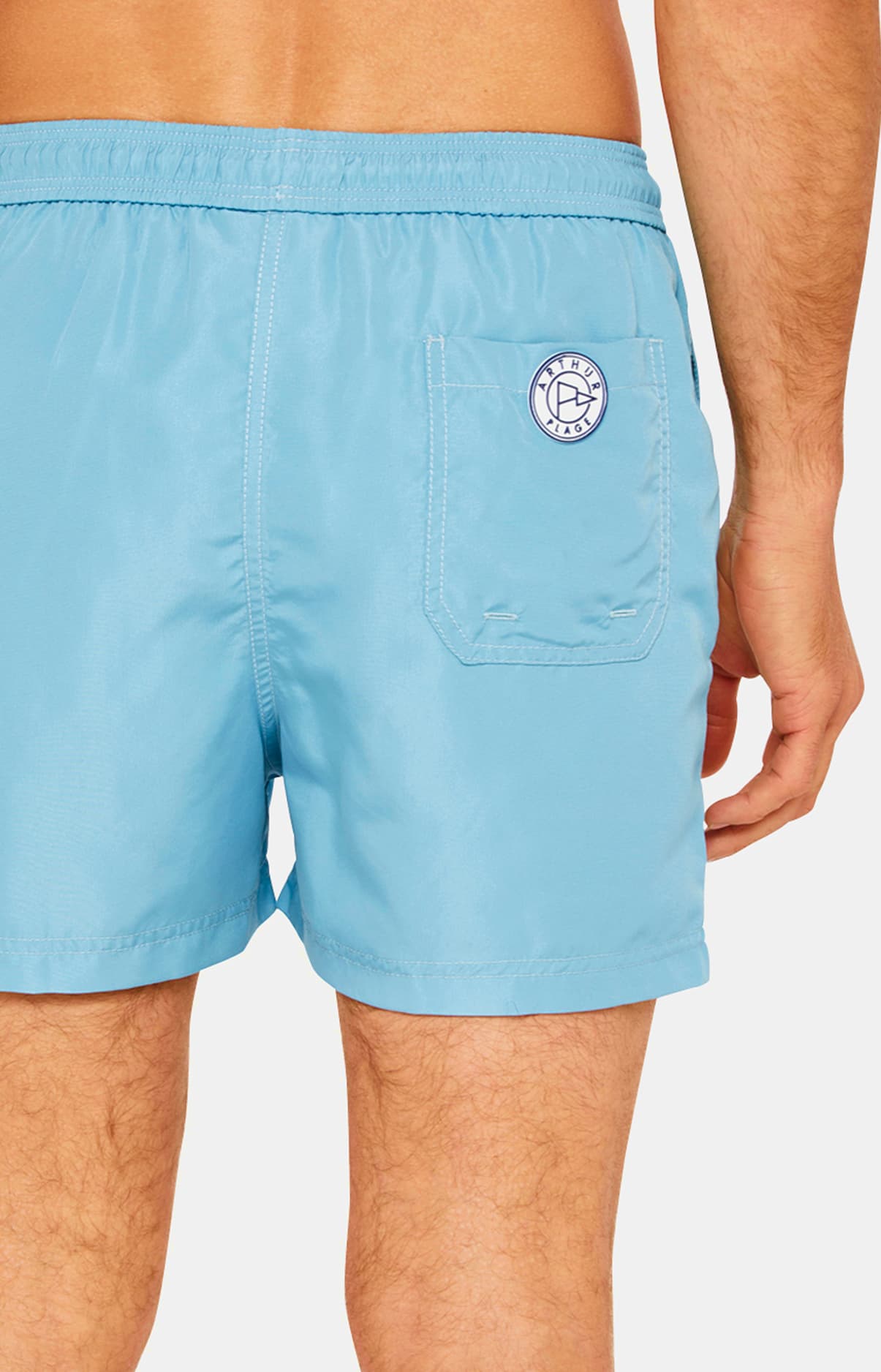 arthur-bob-short-de-bain-homme-p-trole-polyester-recycl image 7