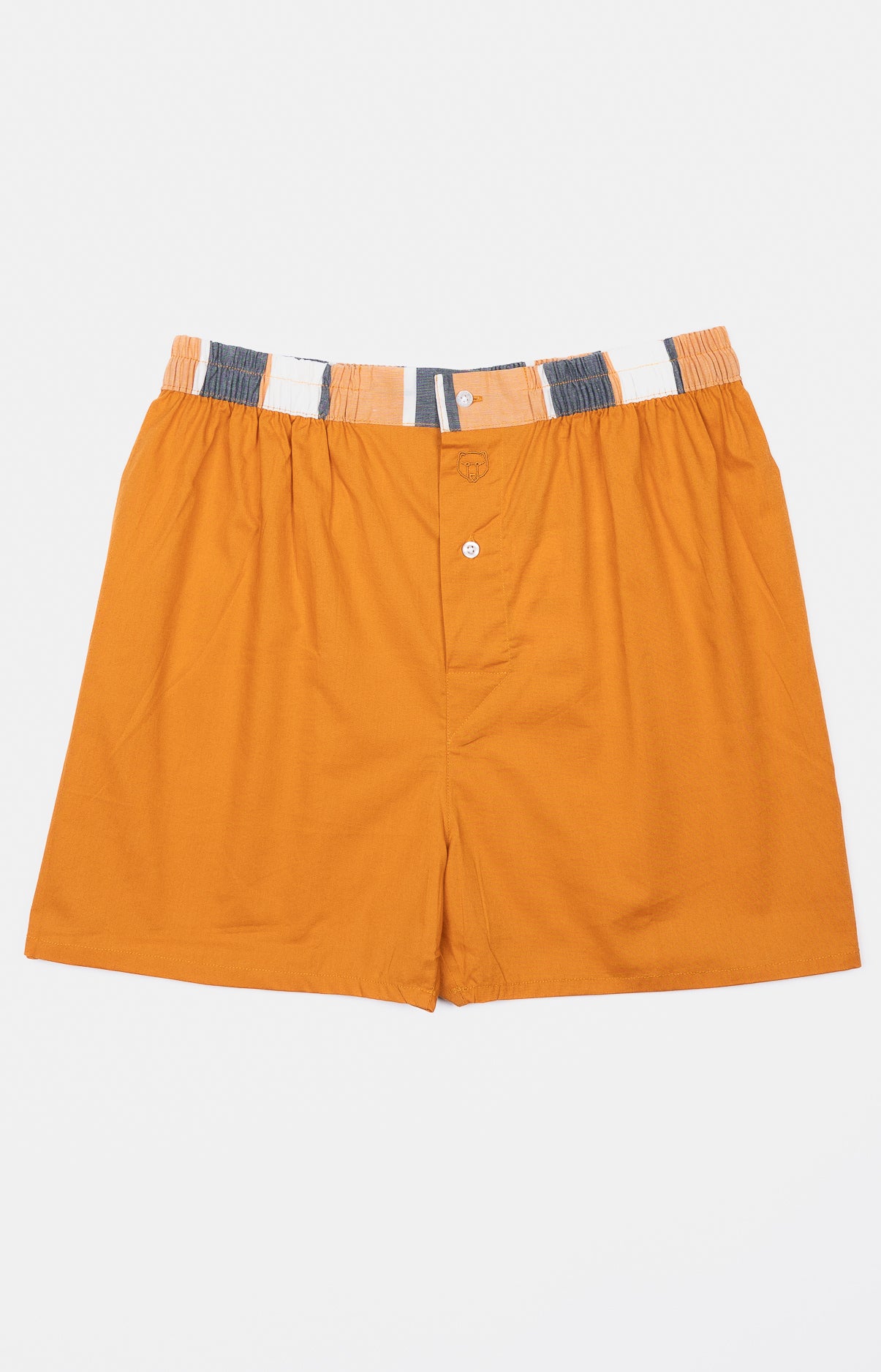 arthur-le-club-cale-on-classique-popeline-coton-jaune-homme image 3