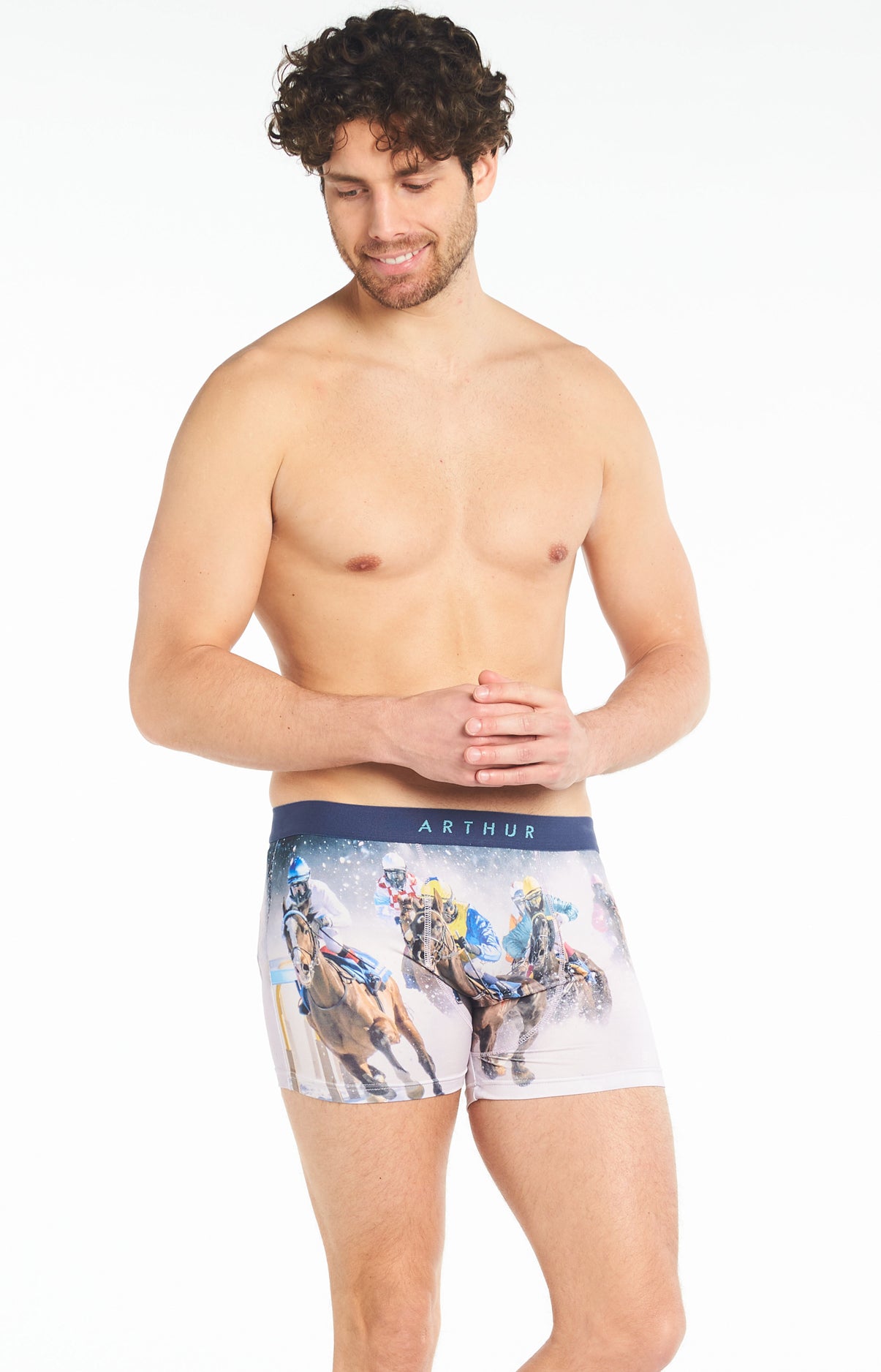 arthur-bob-horse-boxer-homme-multicolore-polyester image 2