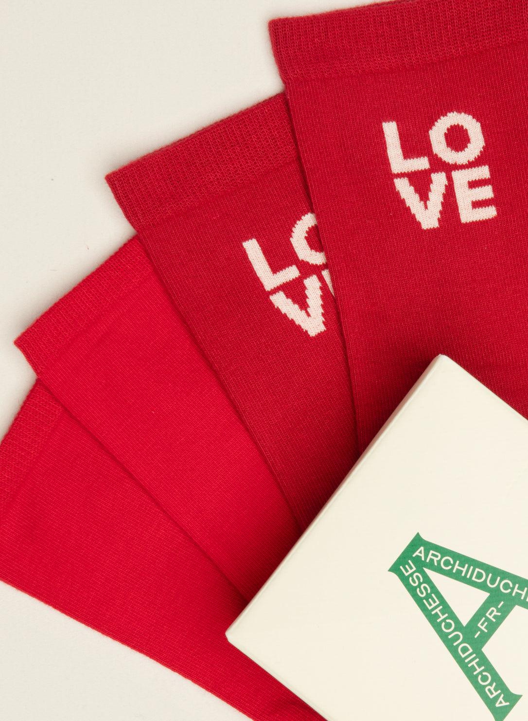 archiduchesse-fantaisie-duo-chaussettes-pairfect-match-rouge-cardinal image 3