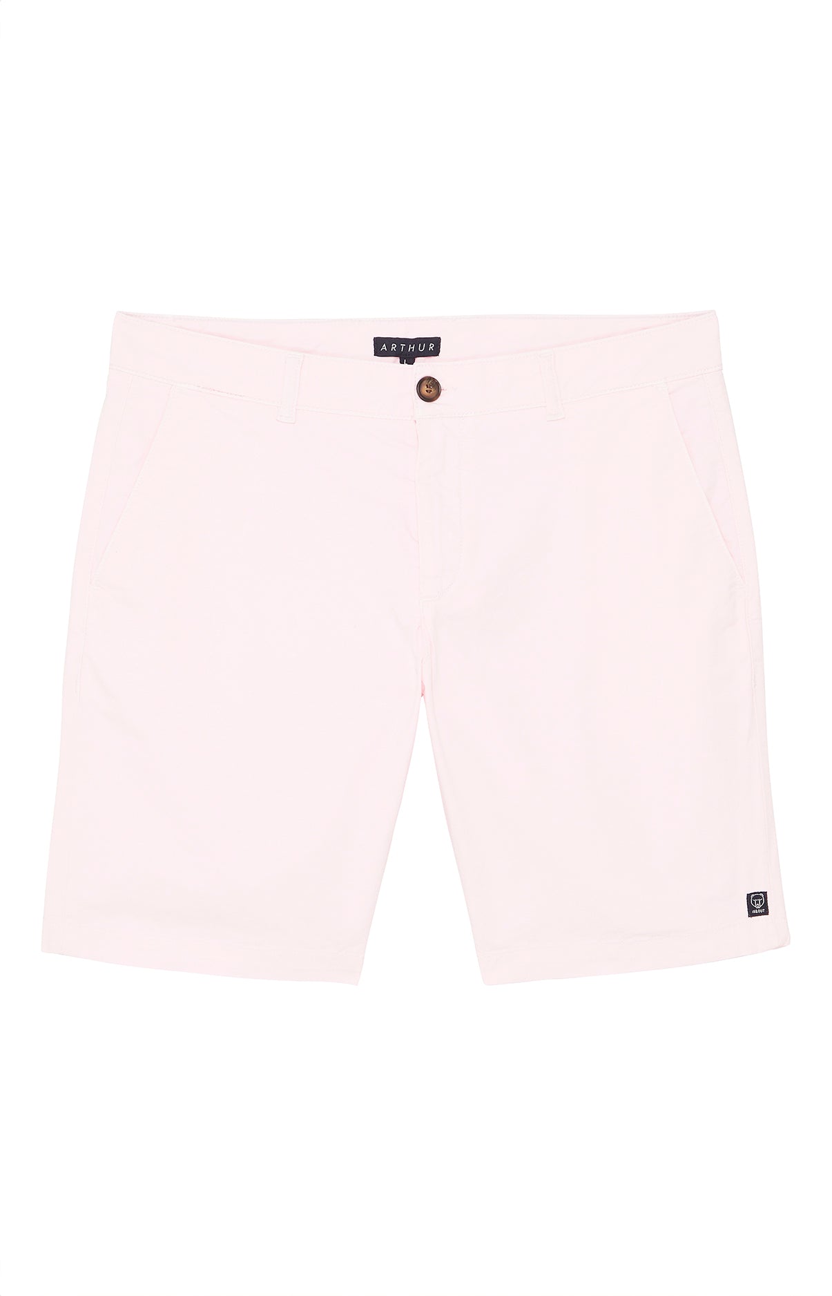 arthur-bob-rose-doux-bermuda-homme-rose-uni-t image 3
