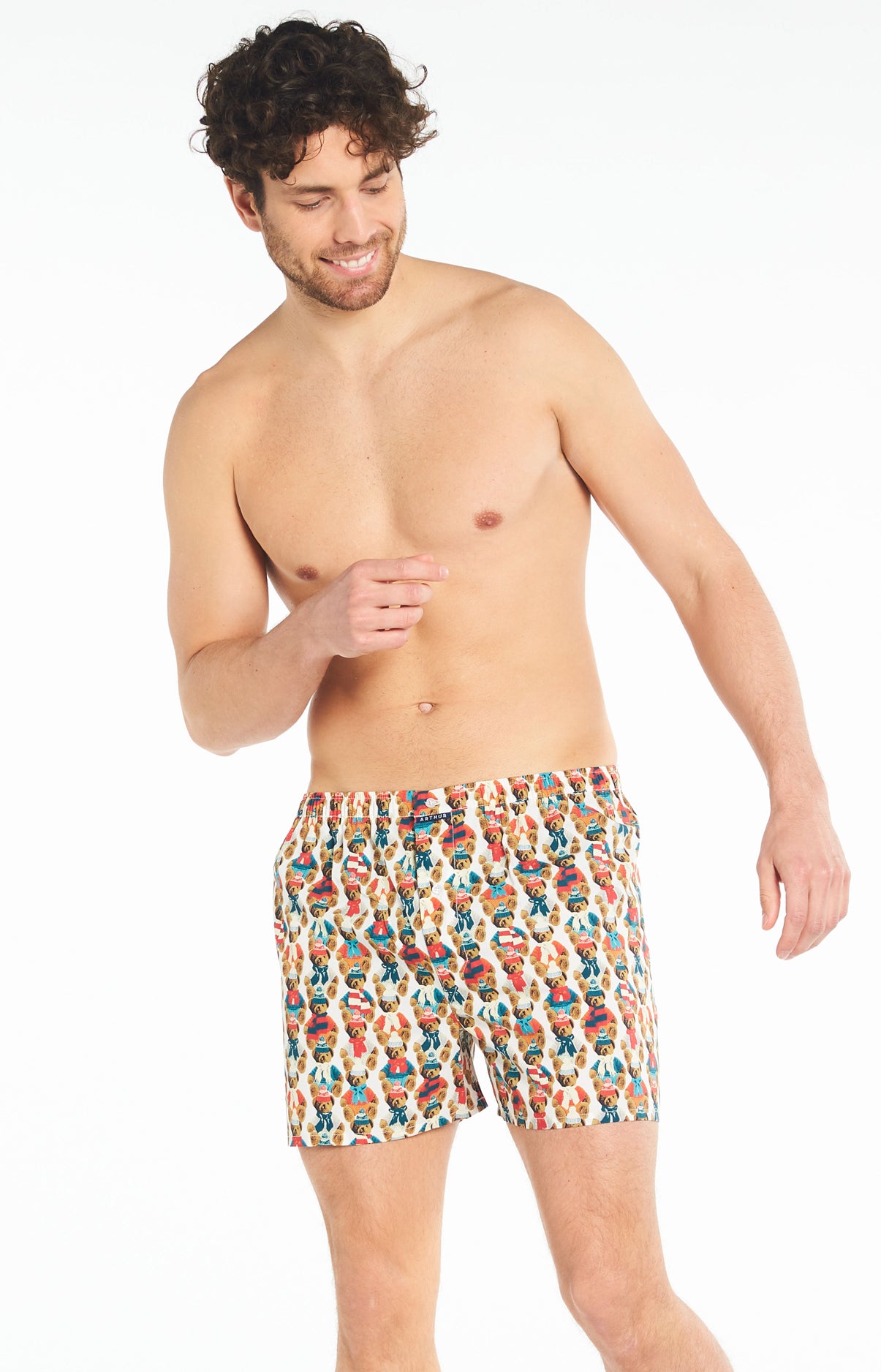 arthur-le-club-teddy-cale-on-blanc-coton-bio-taille-l image 2