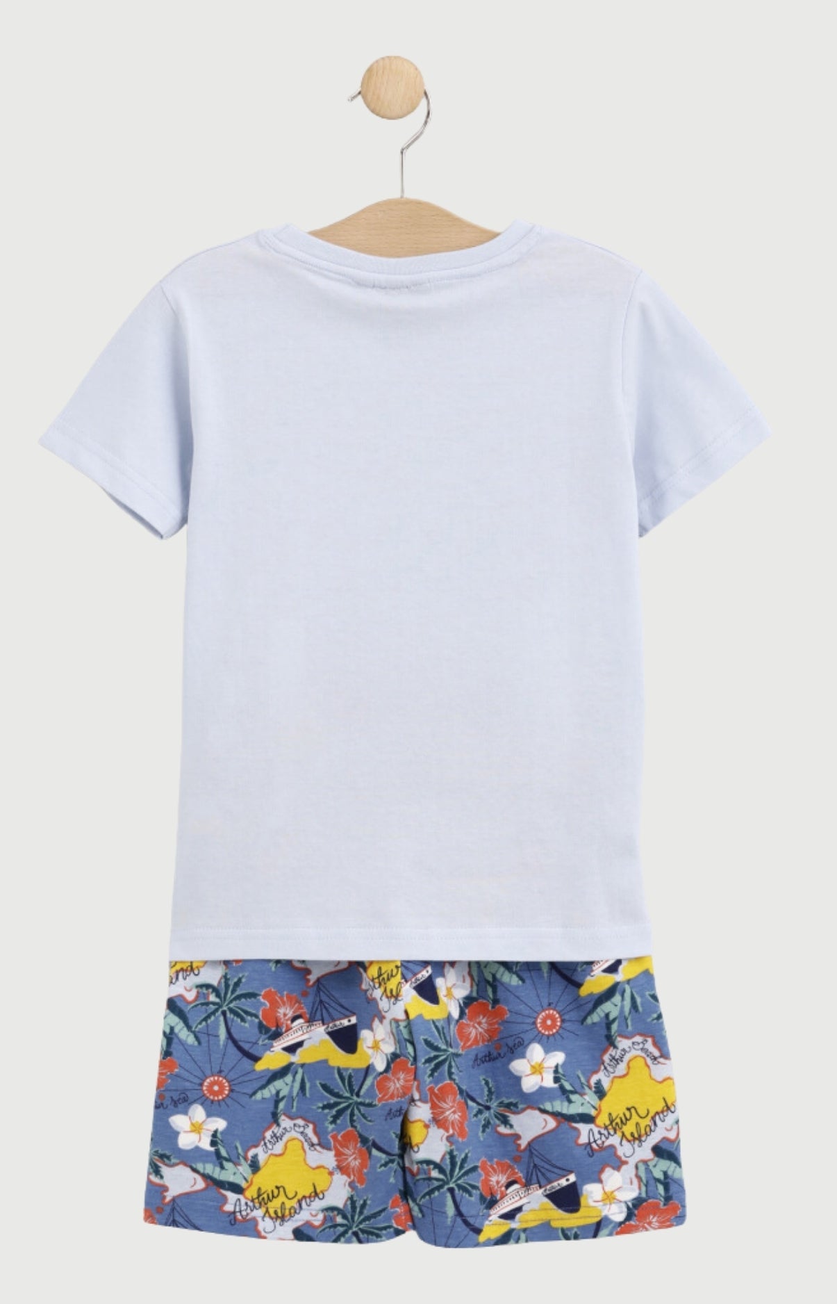 arthur-bob-lit-au-tr-sor-pyjashort-enfant-coton-denim image 3