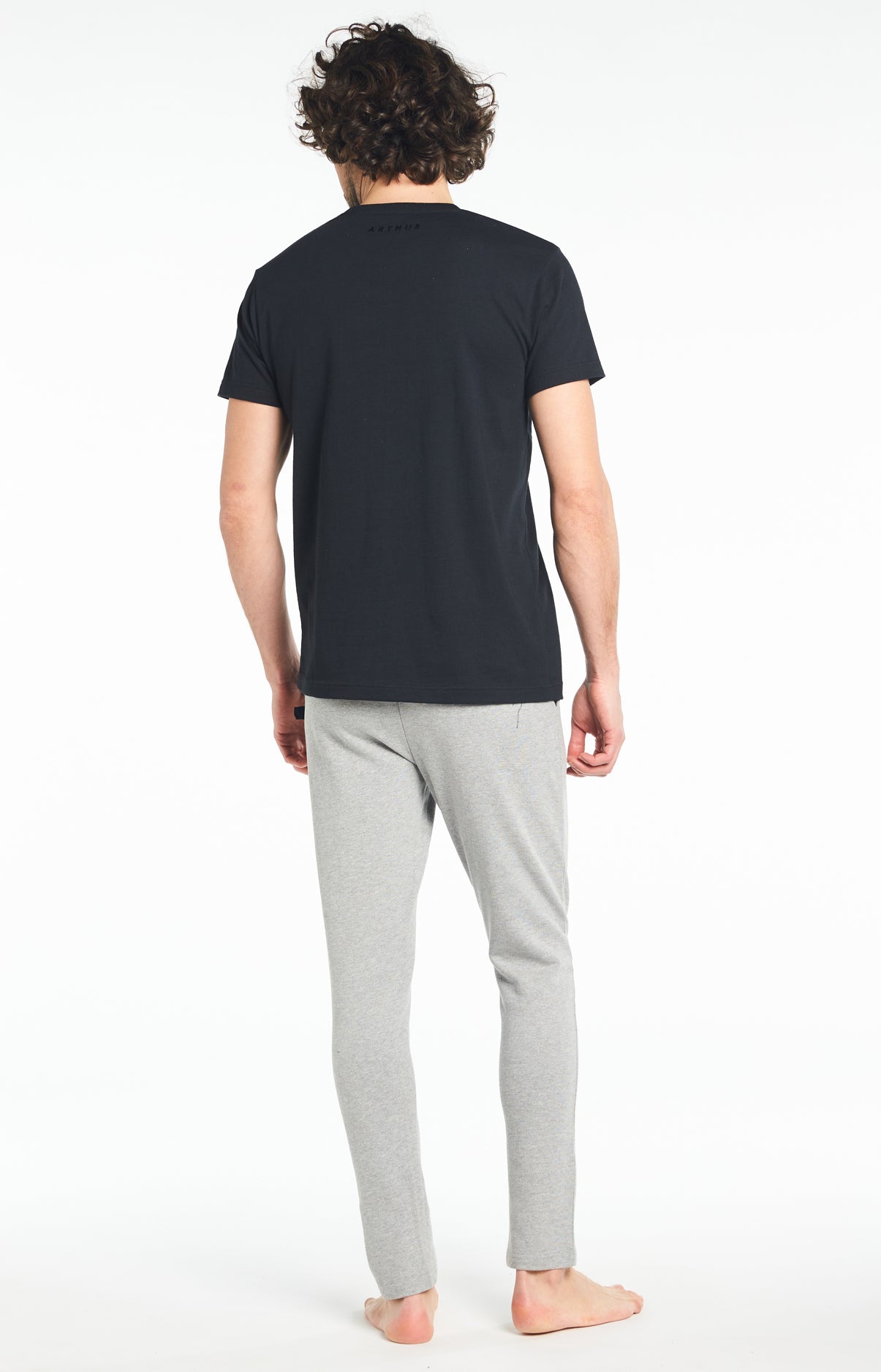 arthur-bob-out-of-office-jogging-coton-bio-gris image 5