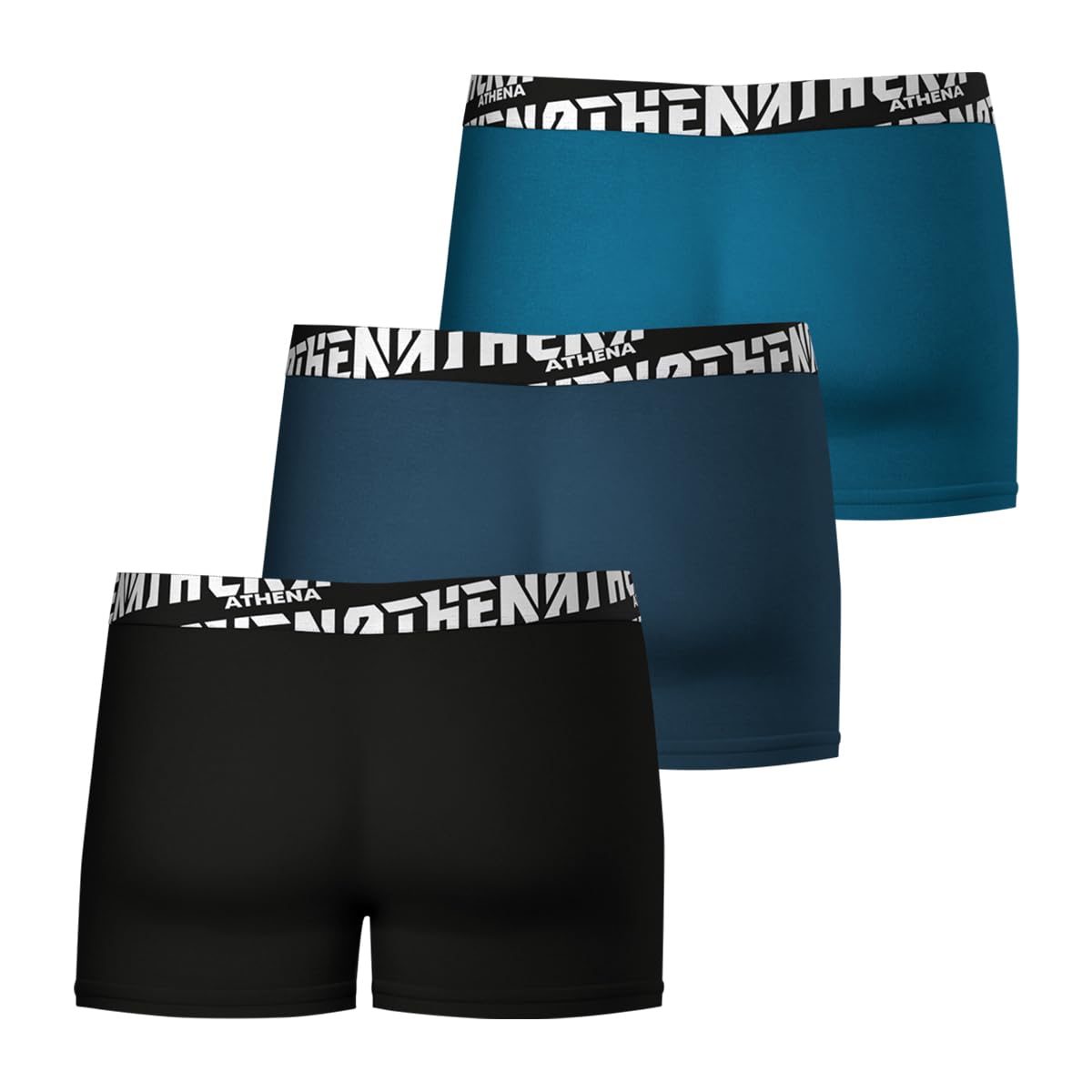 athena-easy-sport-boxer-homme-coton-stretch-lot-3-respirant image 3