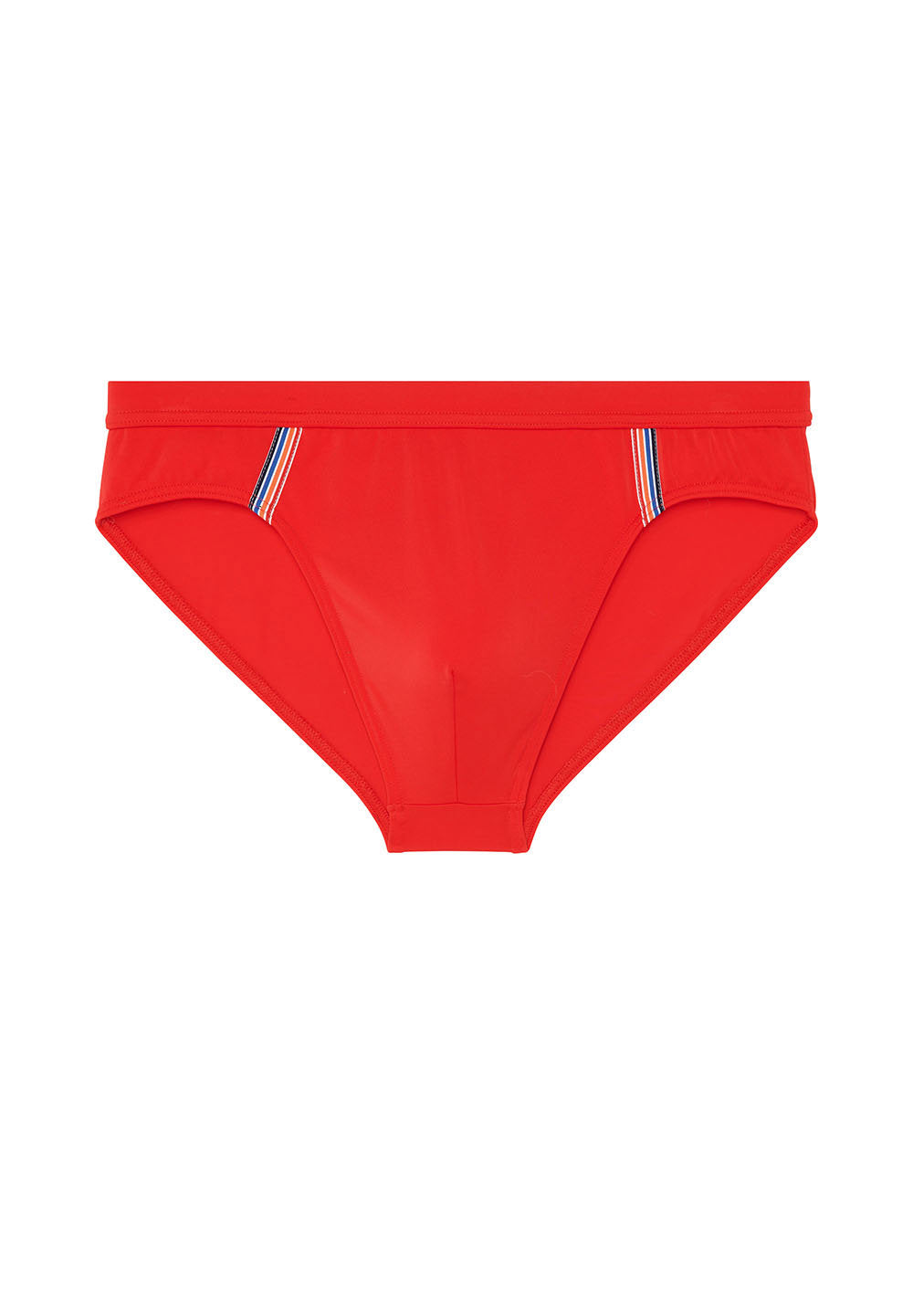 hom-nautical-cup-slip-de-bain-homme-rouge-mini image 1
