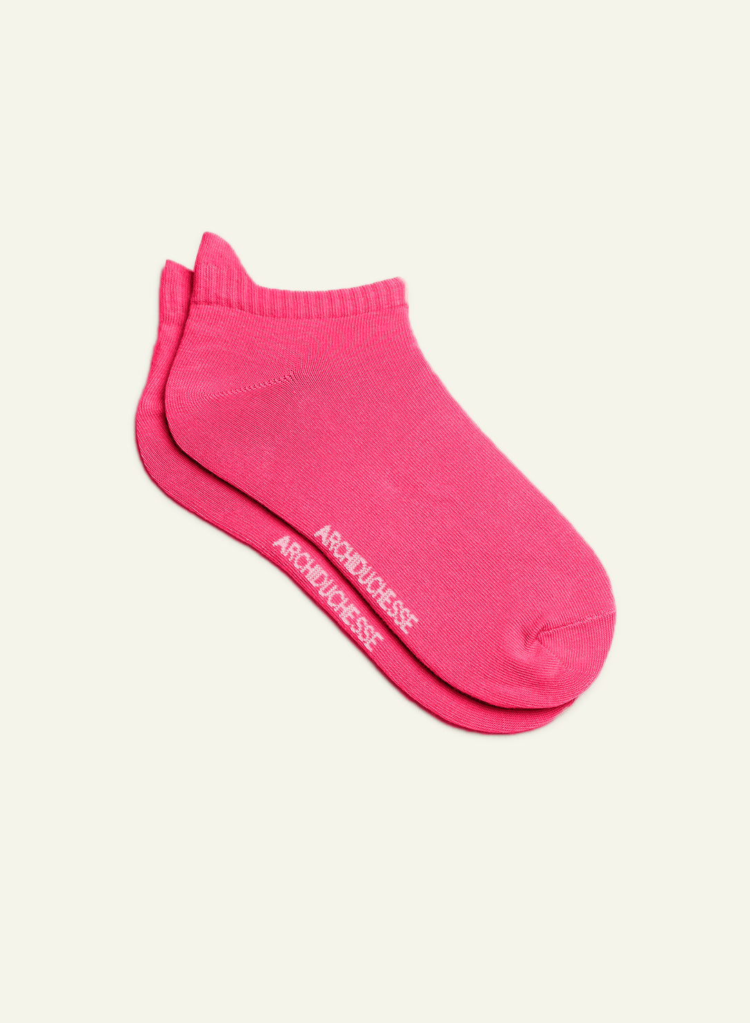 archiduchesse-socquette-rose-framboise-socquettes-rose-coton image 2