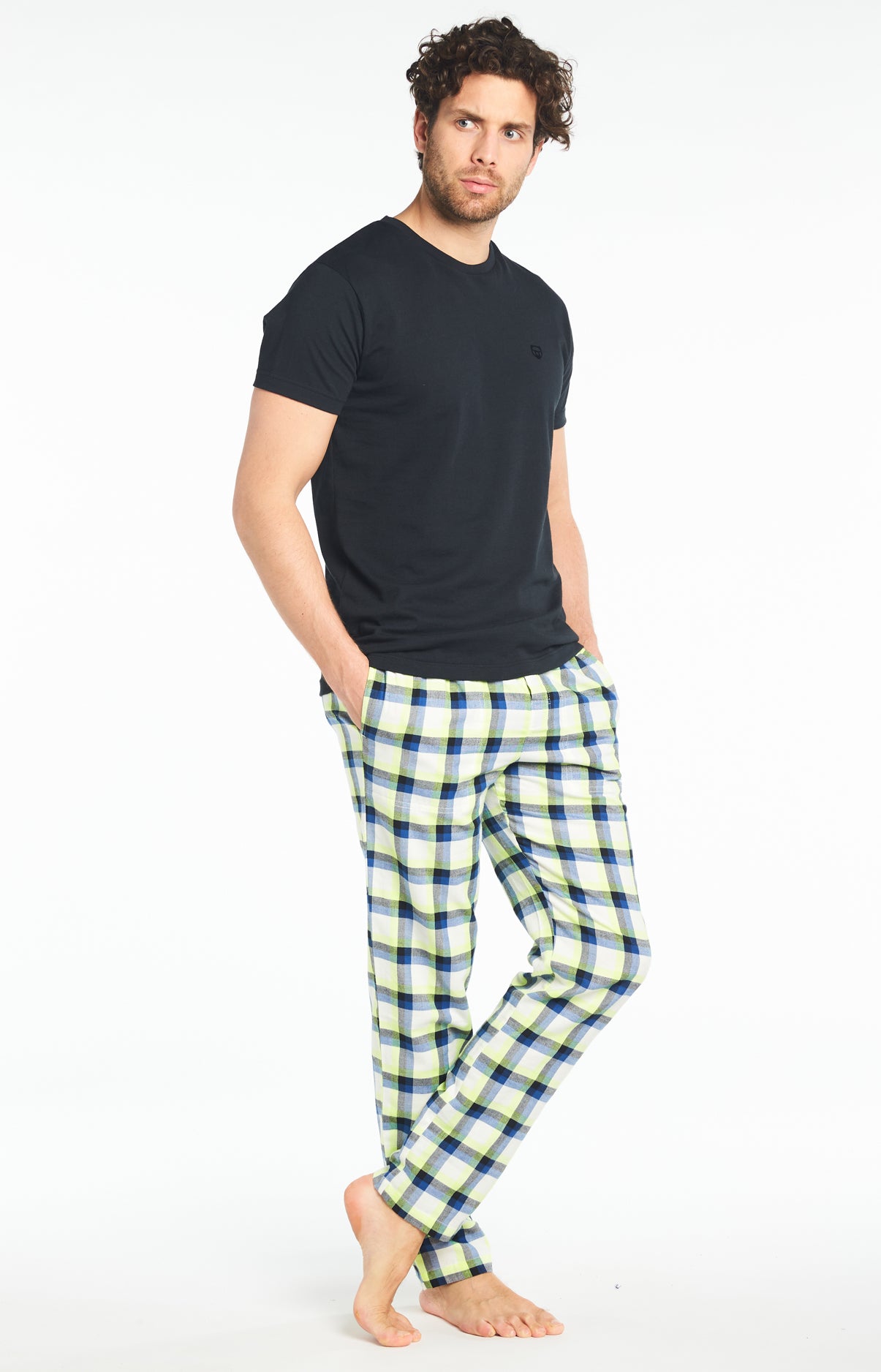 arthur-bob-uni-tee-shirt-homme-noir-coton-bio image 7
