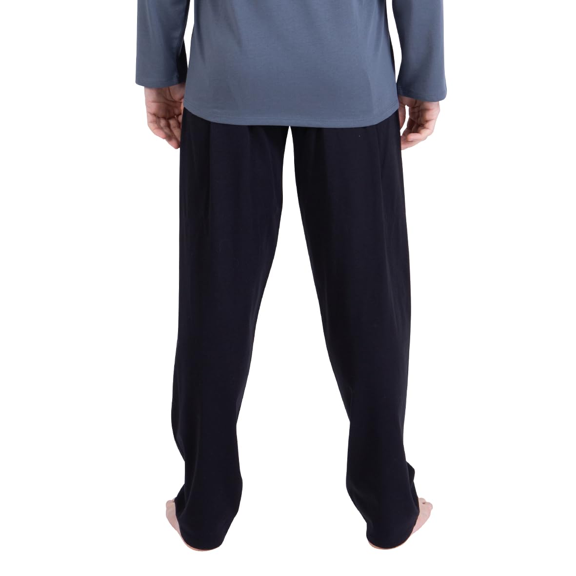 athena-ecopack-7o71-pyjama-homme-taille-l-coton-manches-longues image 4