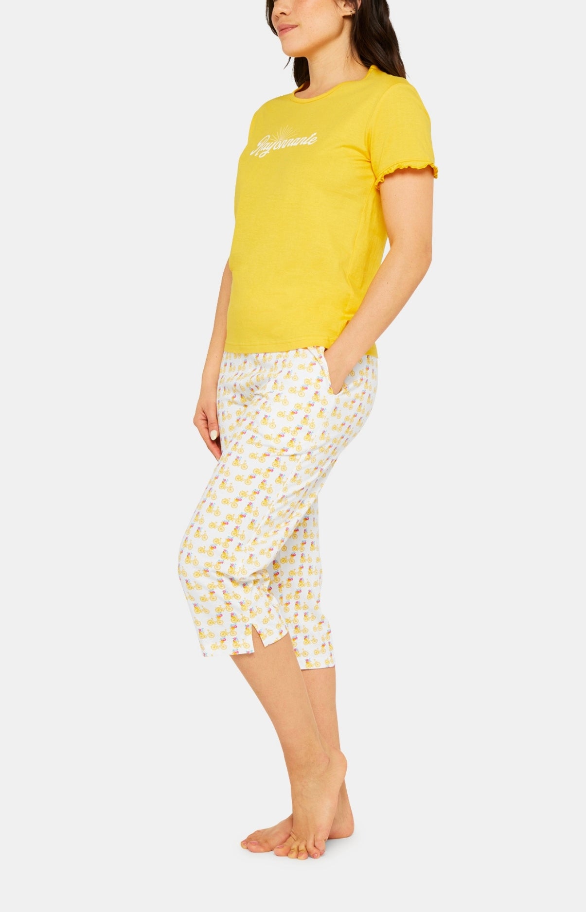 arthur-bob-pyjacorsaire-petit-v-lo-pyjama-jaune-soleil-l image 4