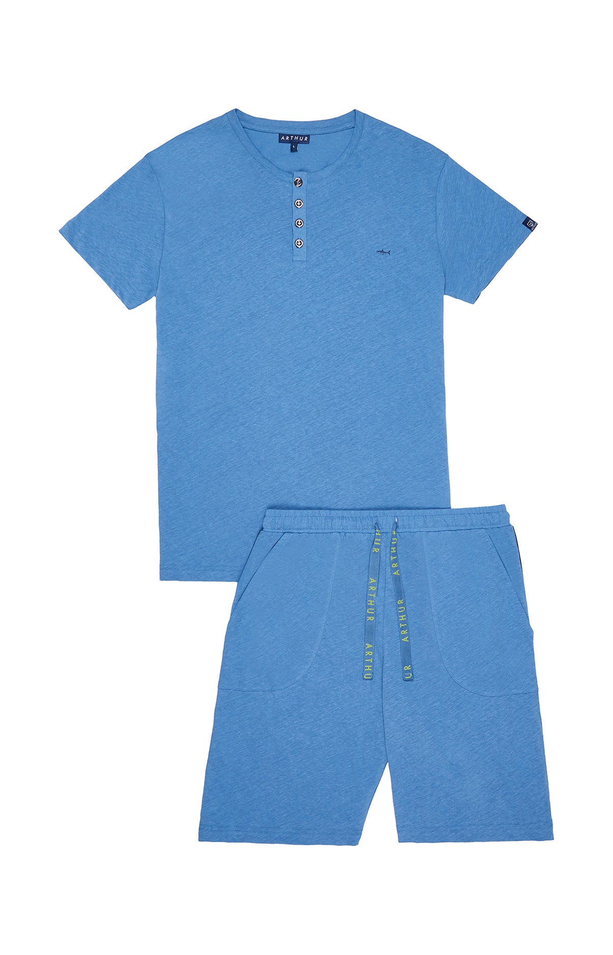 arthur-bob-denim-pyjashort-homme-denim-coton-bio image 3