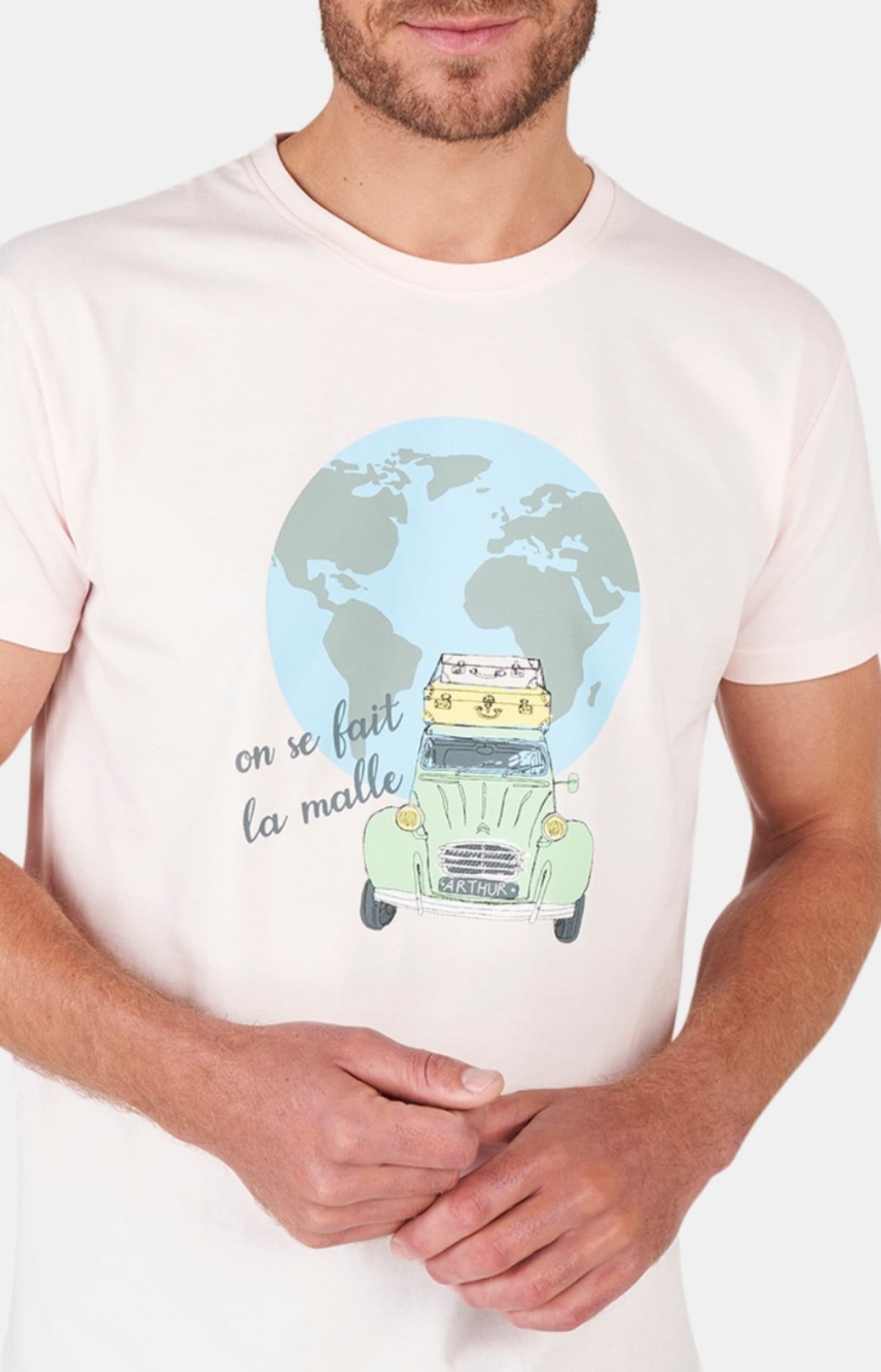 arthur-bob-2cv-pyjashort-multicolore-coton-bio image 2