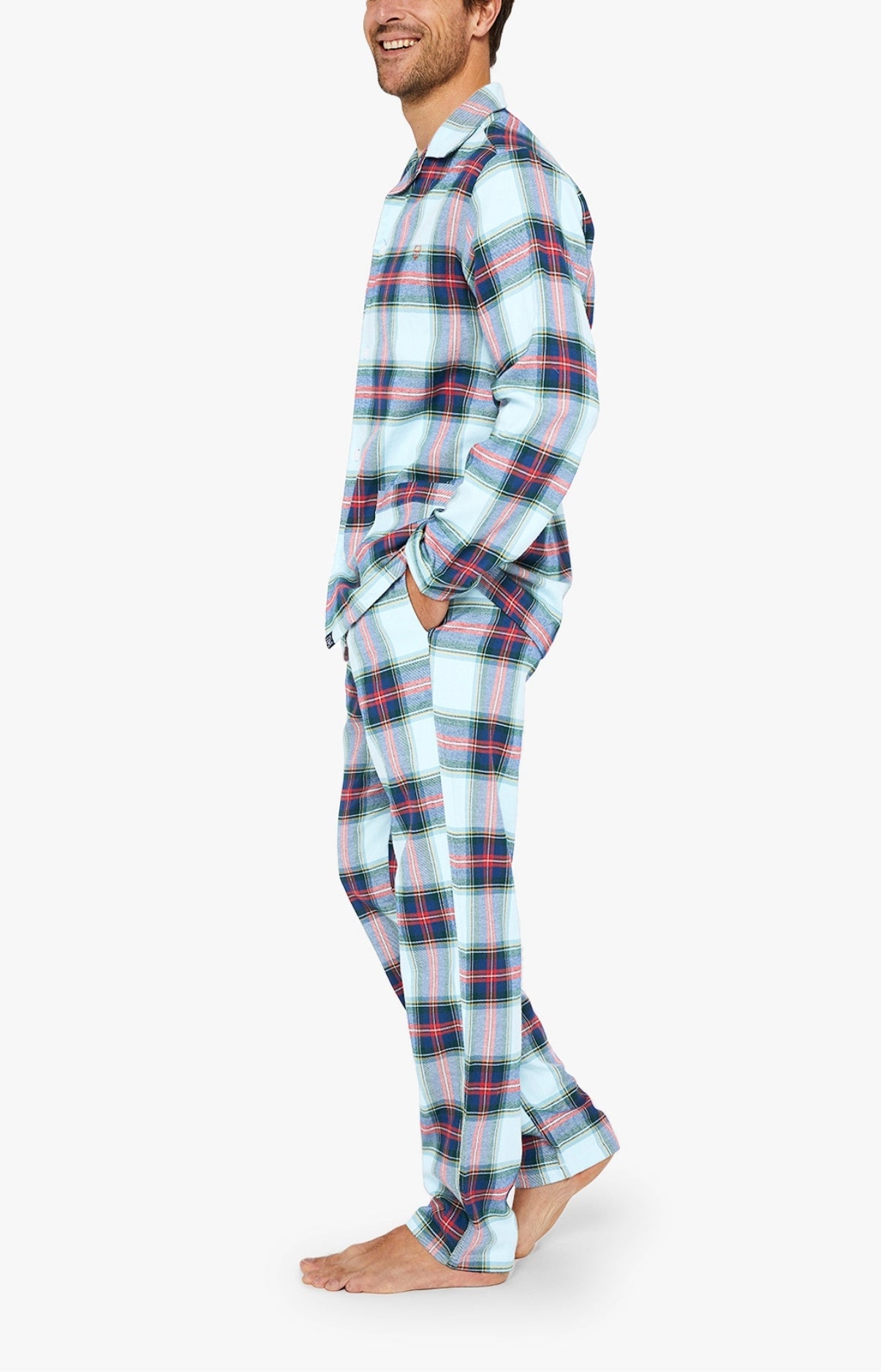 arthur-bob-pyjama-logan-glace-flanelle-carreaux image 2