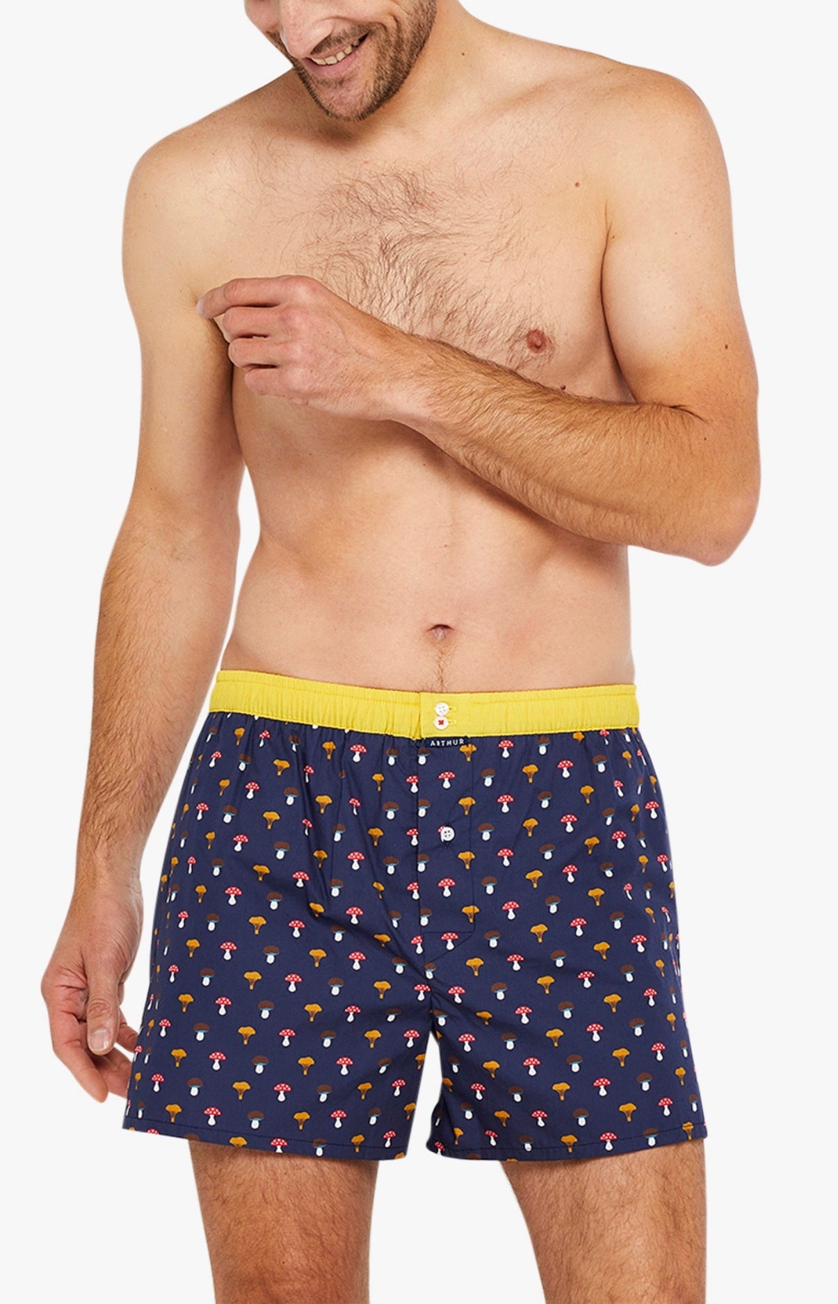arthur-le-club-cale-on-homme-coton-bio-marine-n-1077 image 1