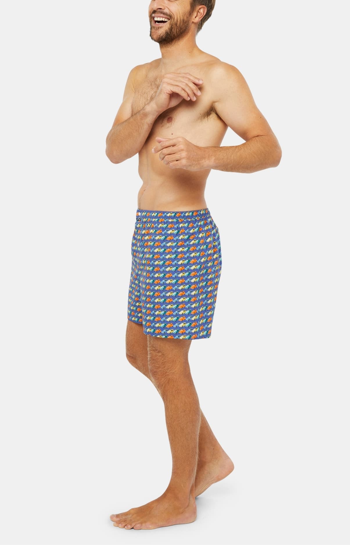 arthur-le-club-2cv-cale-on-homme-marine-popeline image 4