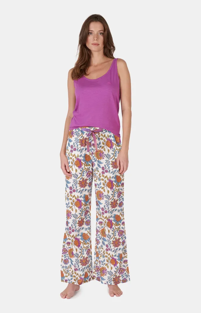 arthur-indie-bas-pyjama-femme-multicolore-m-voile-coton image 1