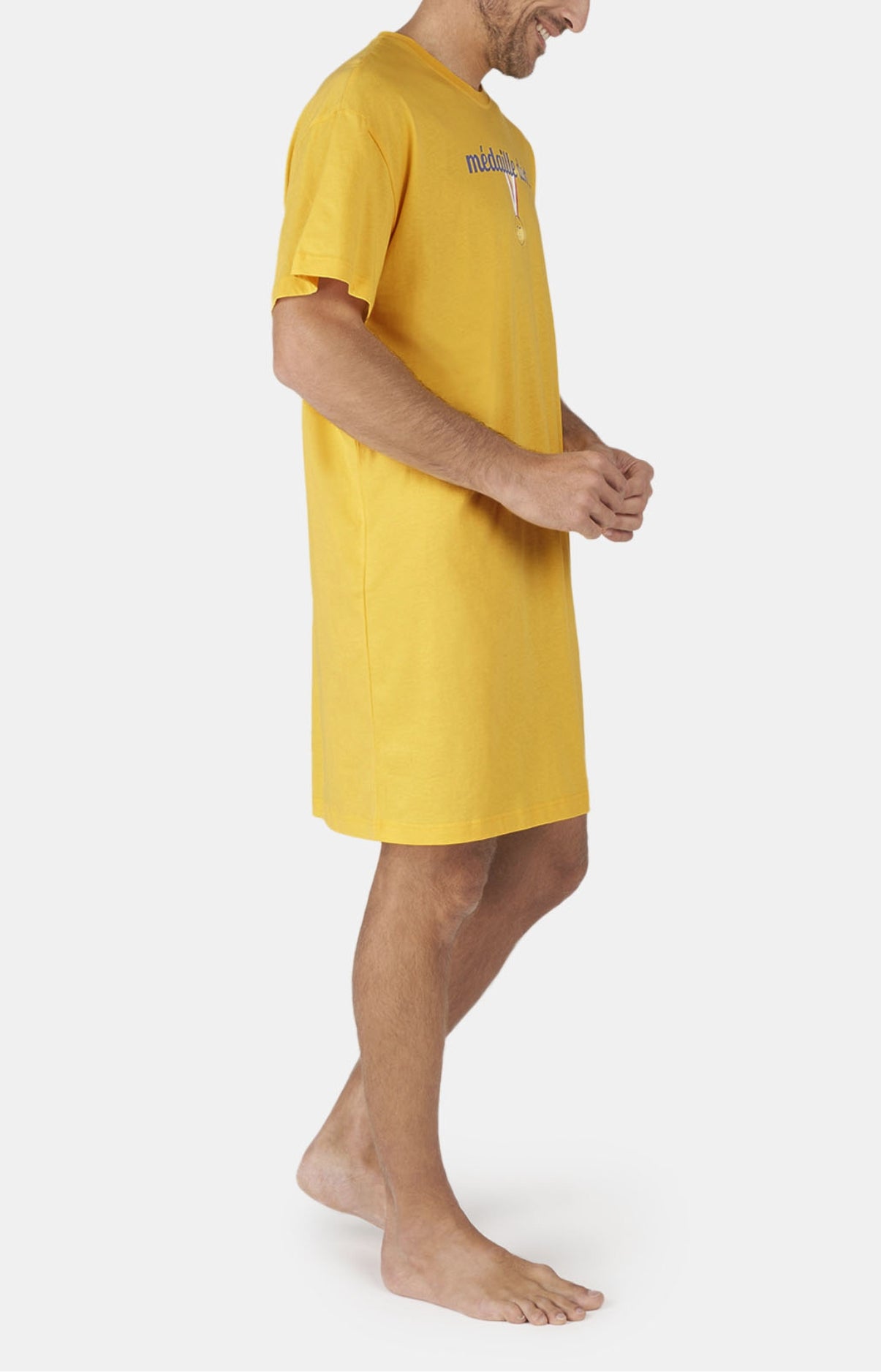 arthur-bob-m-daille-dort-maxi-tee-shirt-jaune-coton-bio image 4